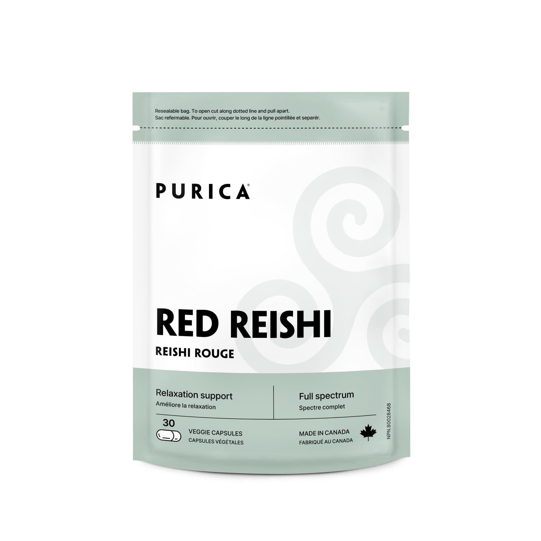 PURICA - Reishi Rouge - Champignons micronisés - Aide à la relaxation