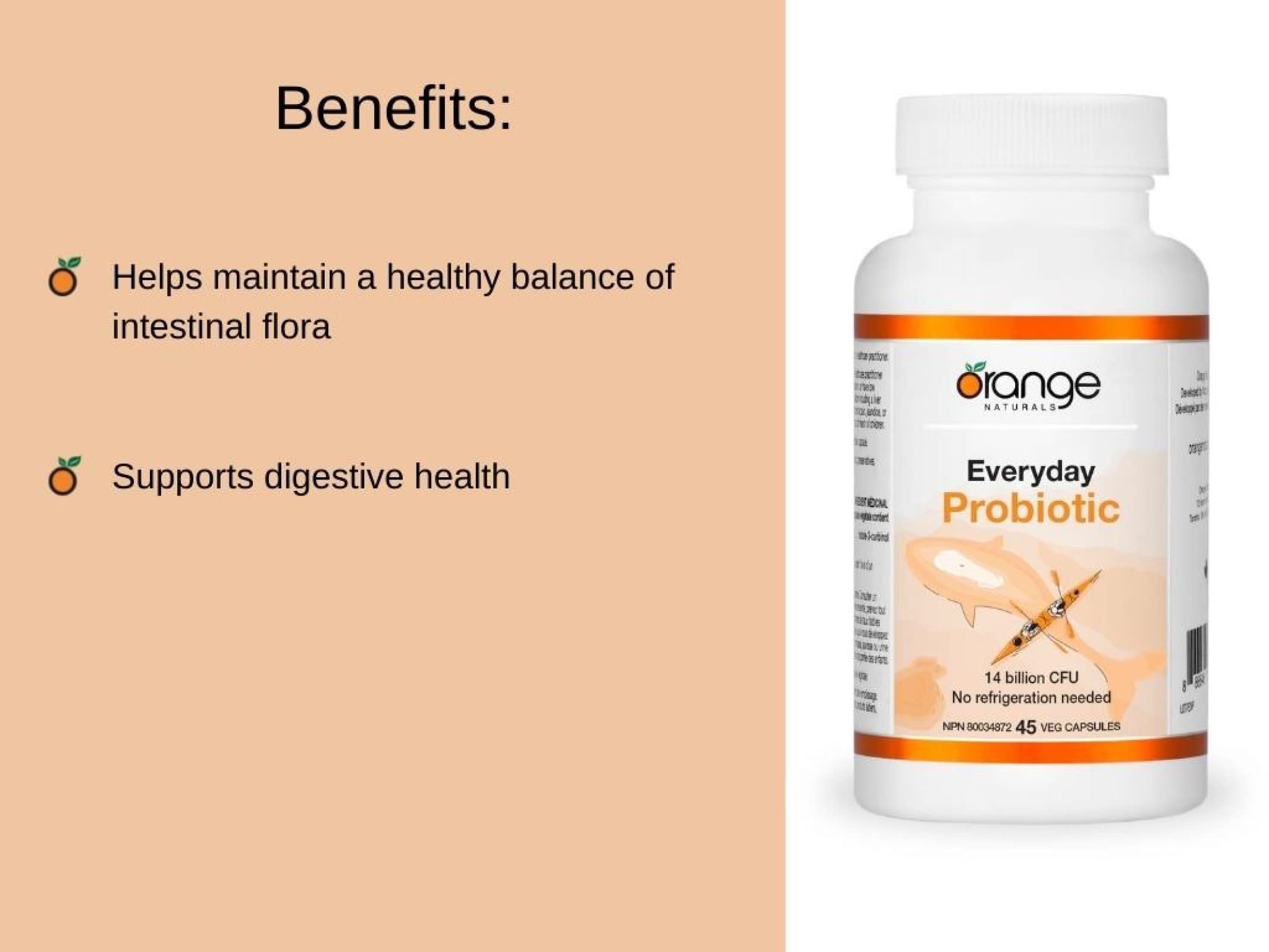 Orange Naturals - Probiotic Supplement