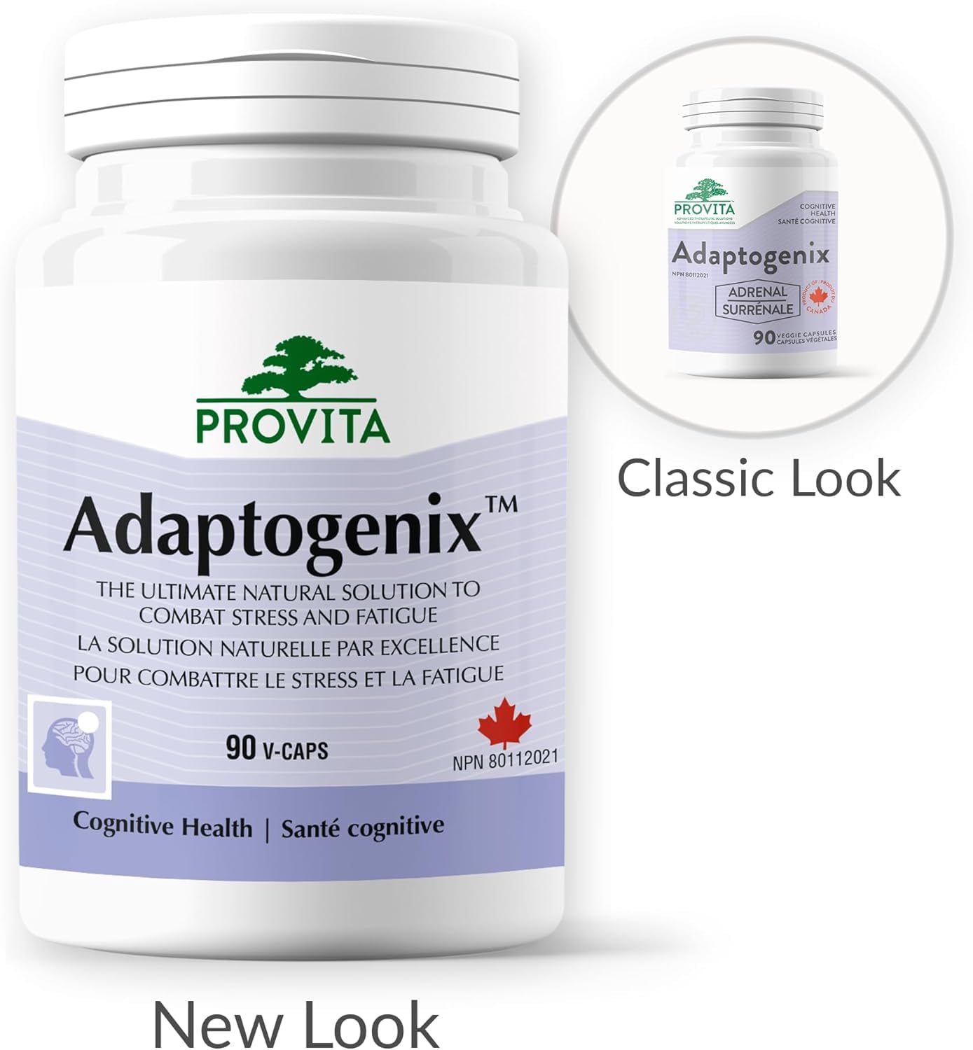 Adaptogenix™ - Natural Stress & Fatigue Relief Supplement by Provita | Skullcap, Schisandra, California Poppy, Ashwagandha & Rhodiola | Boost Energy & Resilience | Calm & Relaxation | 90 Capsules
