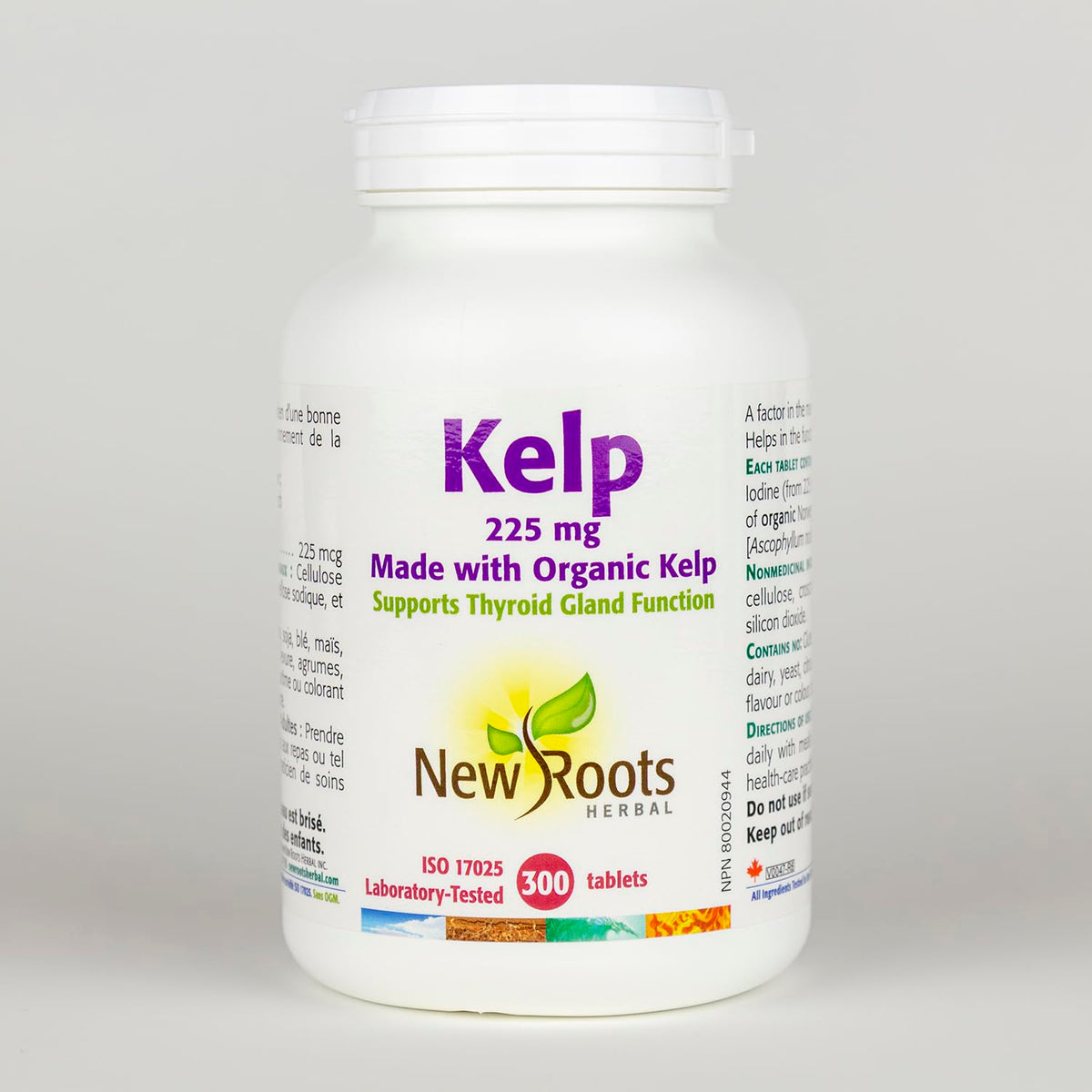 New Roots Herbal - Kelp 225 mg Made with Organic Kelp