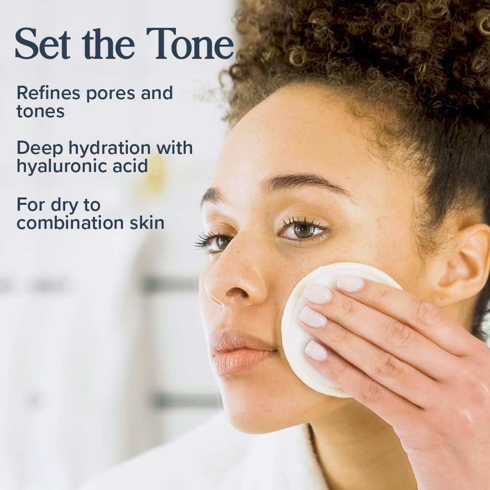 Heritage Store Rosewater Facial Toner | Tones and Refines Pores | Vegan & Cruelty Free | Free of Dyes & Alcohol |59 ml, Clear