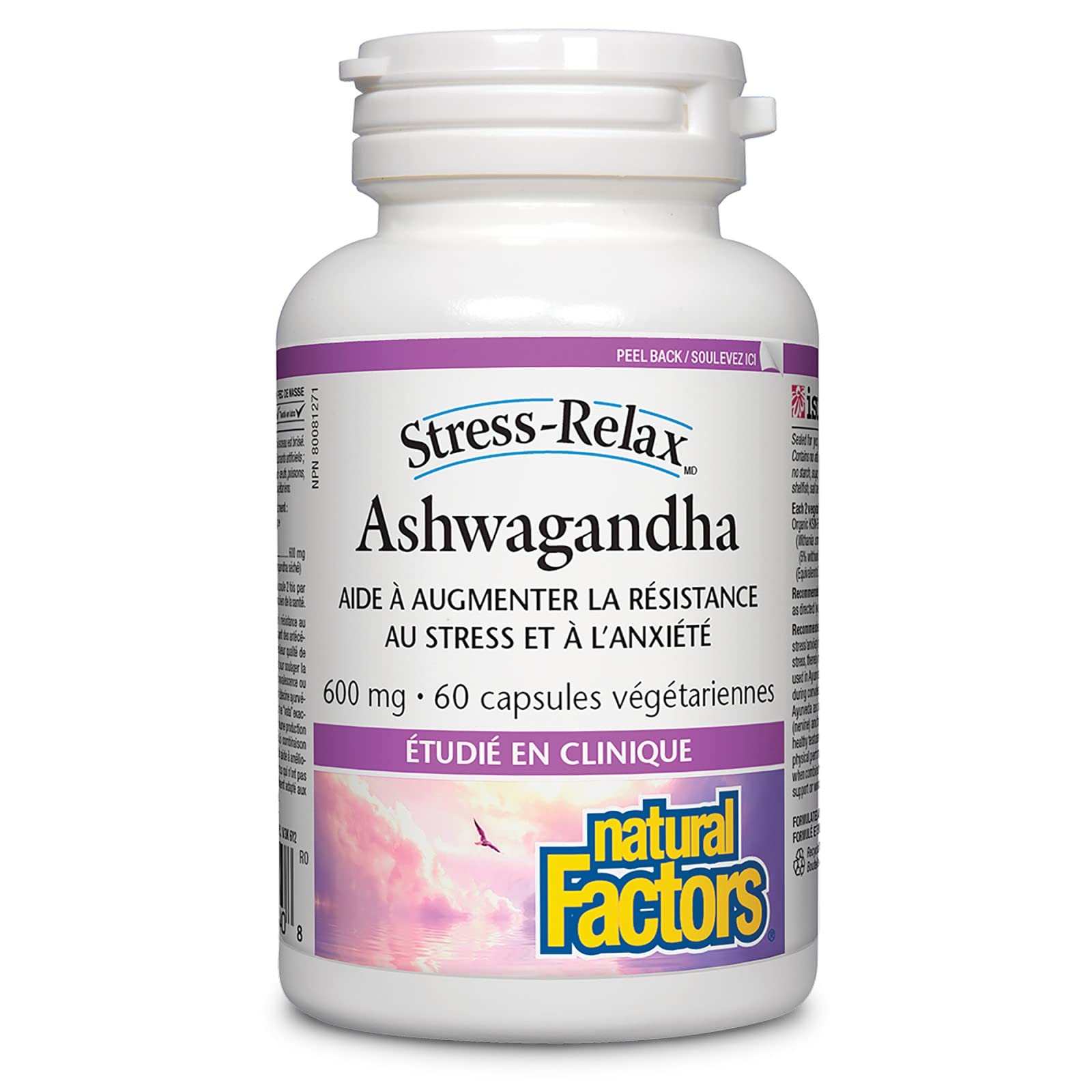 Natural Factors - Stress-Relax Ashwagandha 600 mg