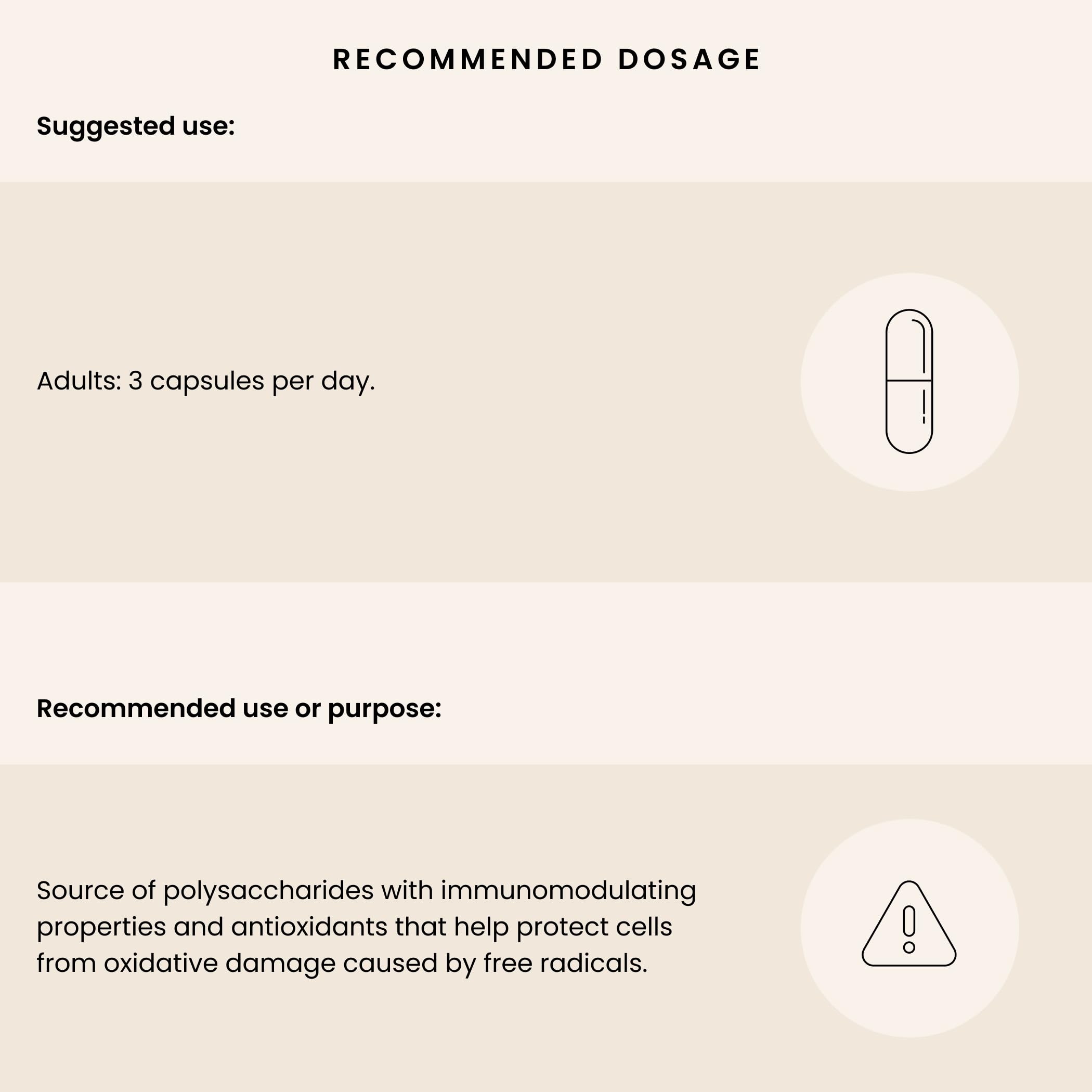 PURICA - Champignons micronisés Complete 360 - Soulagement de la pression et soutien immunitaire