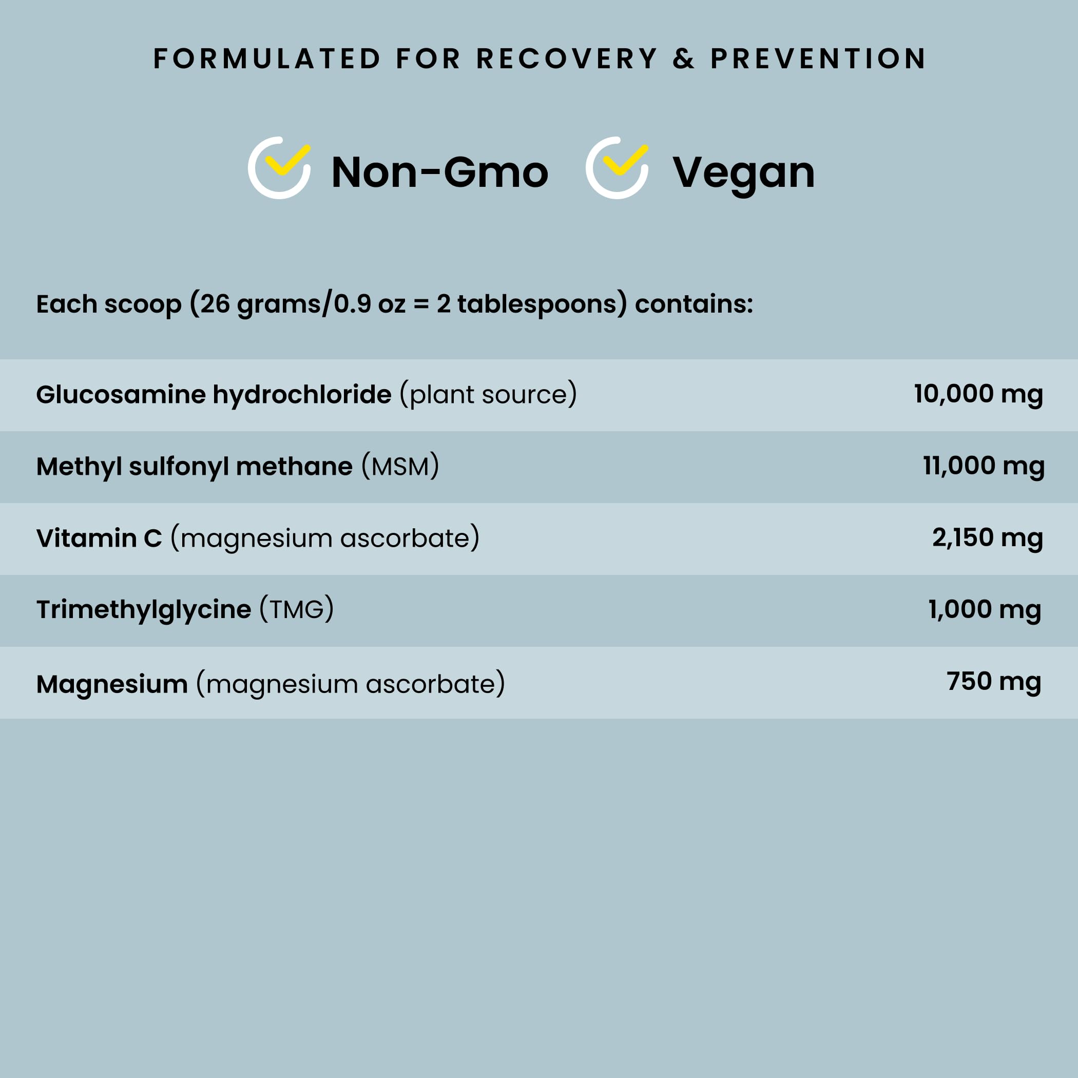 PURICA Equine Renewal Powder 1kg, Joint & Mobility Supplement for Horses with Glucosamine, MSM, Vitamin C, Magnesium, Support Flexibility, Cartilage & Connective Tissue, Non-GMO, Vegan, Made in Canada