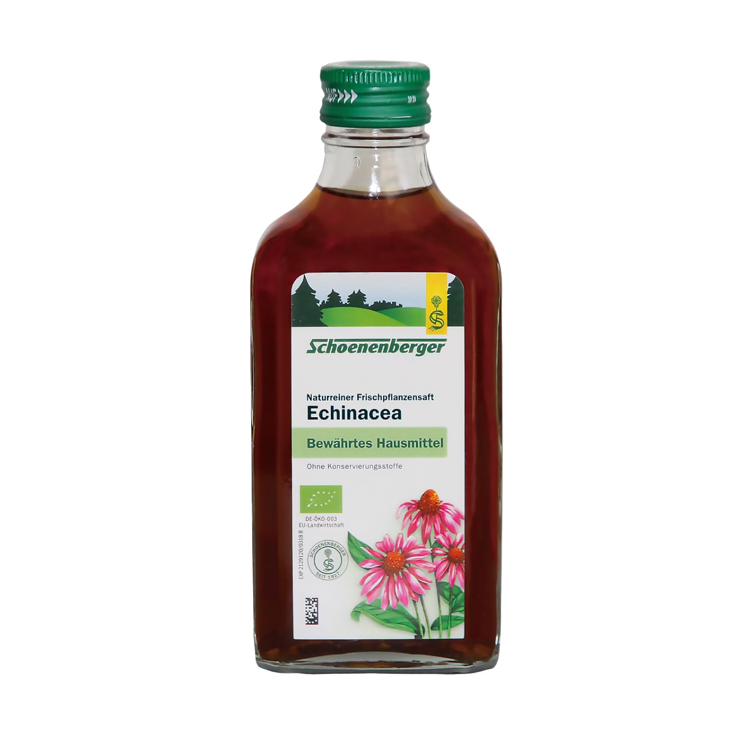Jus de plante fraîche d'échinacée Salus | Complément à base de plantes pour la toux et le rhume | Réduit l'inflammation | Soutien du système immunitaire pour adultes et enfants | Convient aux végétaliens