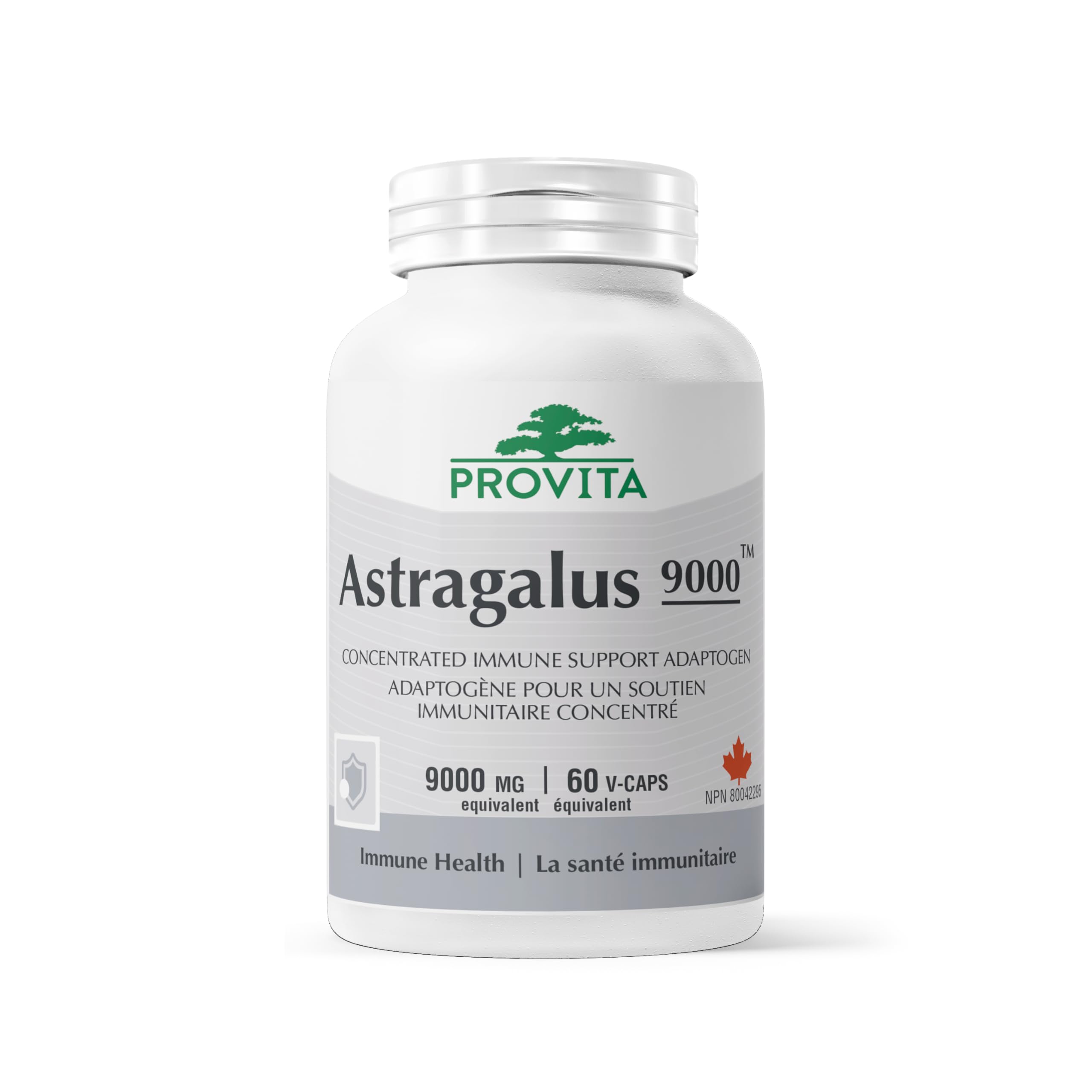 Astragalus 9000 by Provita Nutrition (Canadian Made) 60 Vegetarian Capsules