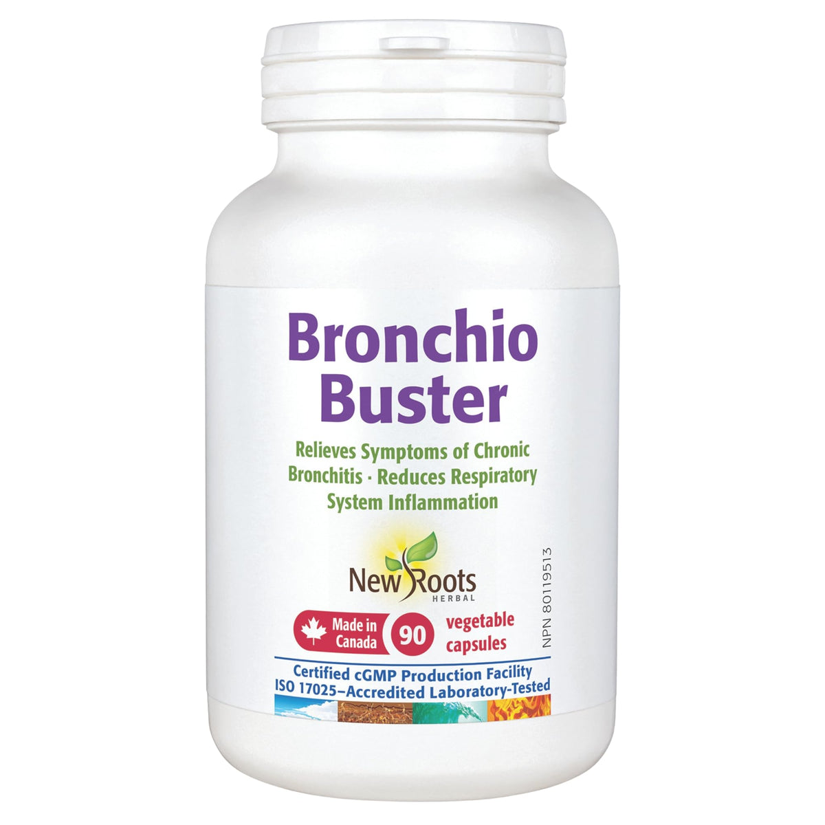 New Roots Herbal - Bronchio Buster - 90 Veg Capsules