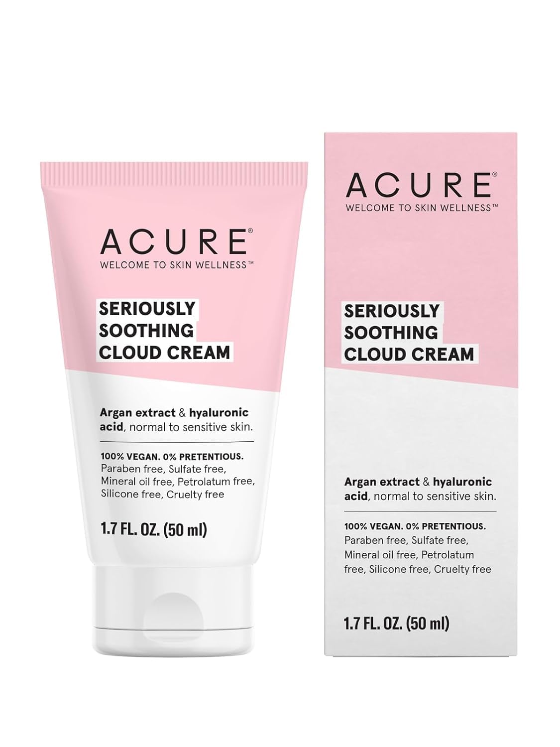 Acure 0813424020994 Seriously Soothing Cloud Cream, 1.7 Fl. Oz (Packaging May Vary)