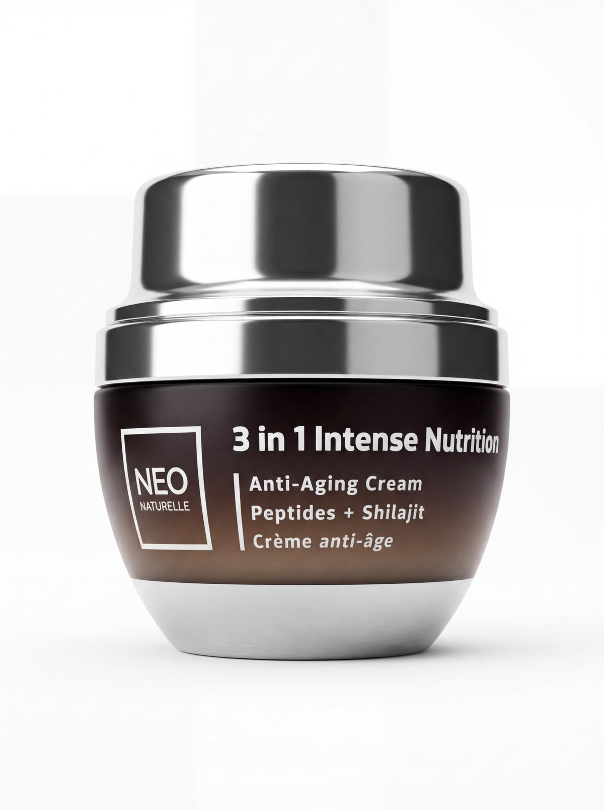Neo Naturelle 3-in-1 Intense Nutrition Cream | Nutrient-Rich Moisturizer for Face & Eyes, Day & Night | Peptides, Ceramides, Hyaluronic Acid & Shilajit | Normal to Dry Skin | Natural, Vegan | 50 mL
