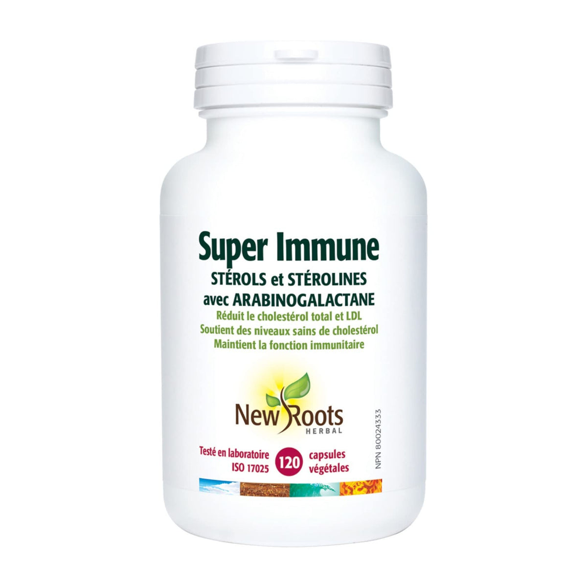 New Roots Herbal Super Immune, Plant Sterols Supplement, 120 Capsules