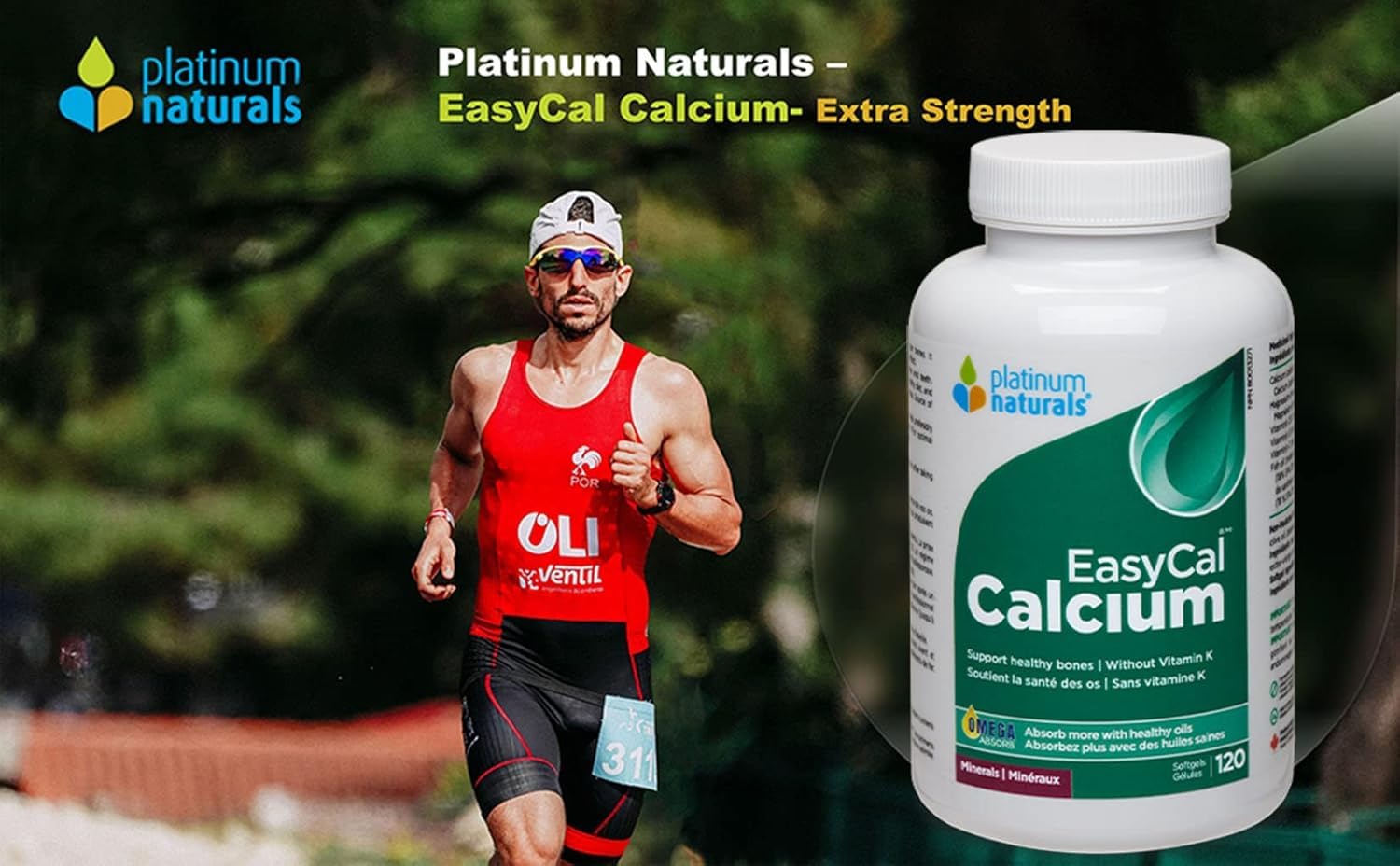 Platinum Naturals EasyCal Calcium Extra Strength