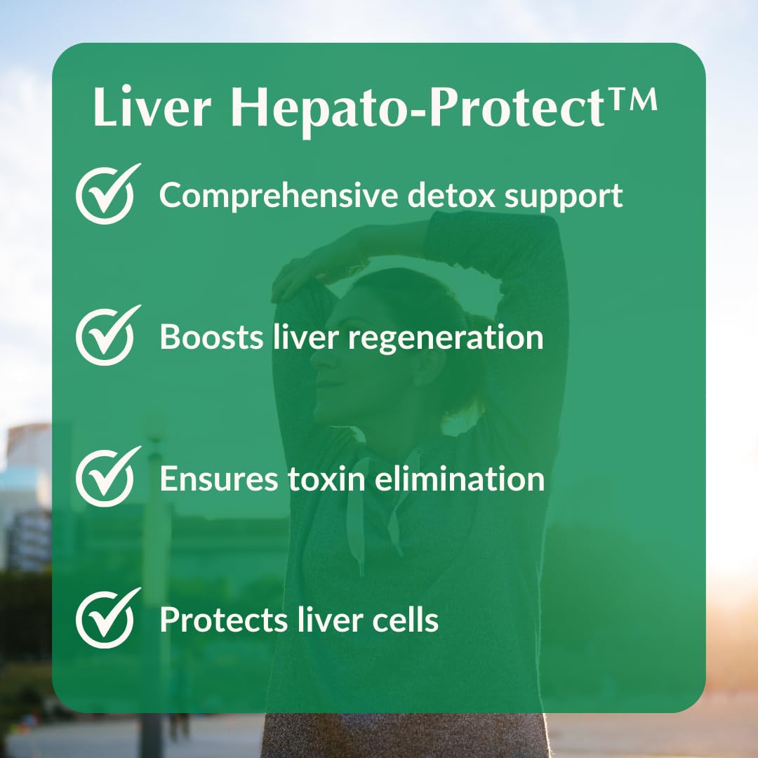 Provita Liver Hepato-Protect™ - Formule complète de détoxification et de régénération du foie - Végane et sans OGM