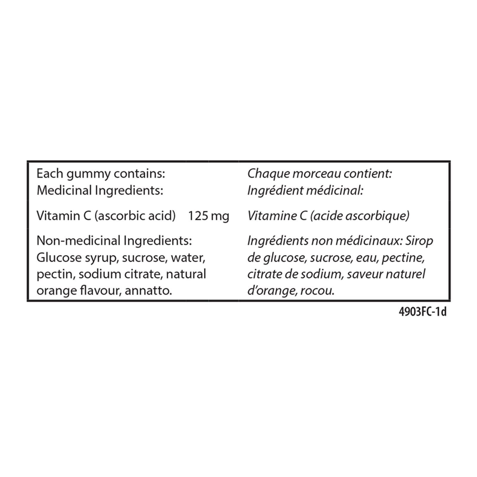 Carlson - Kid's Vitamin C Gummies, 125 mg, Optimal Wellness, Non-GMO, Orange, 60 Vegetarian Gummies