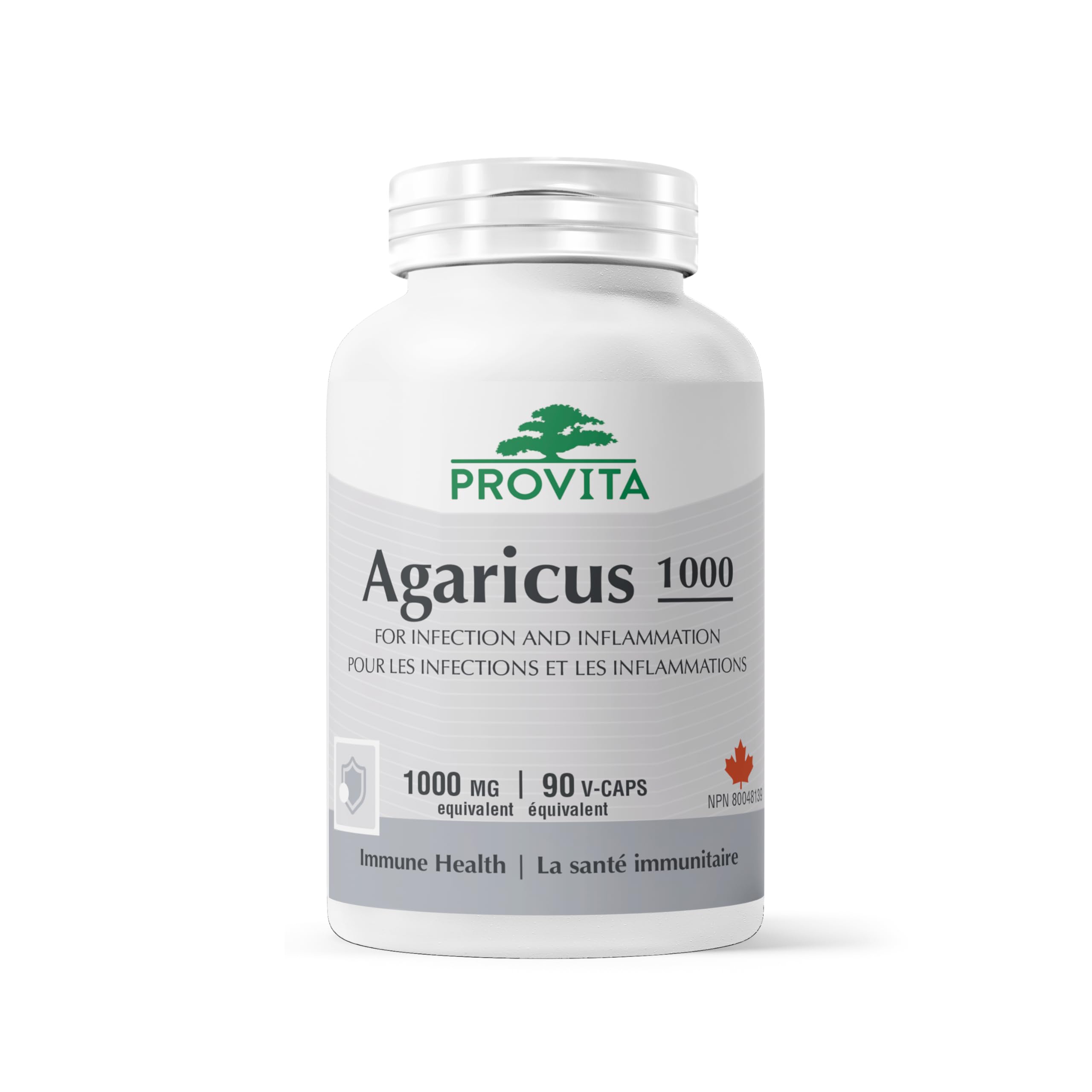 Agaricus 1000 by Provita Nutrition (Canadian Made) 90 Capsules