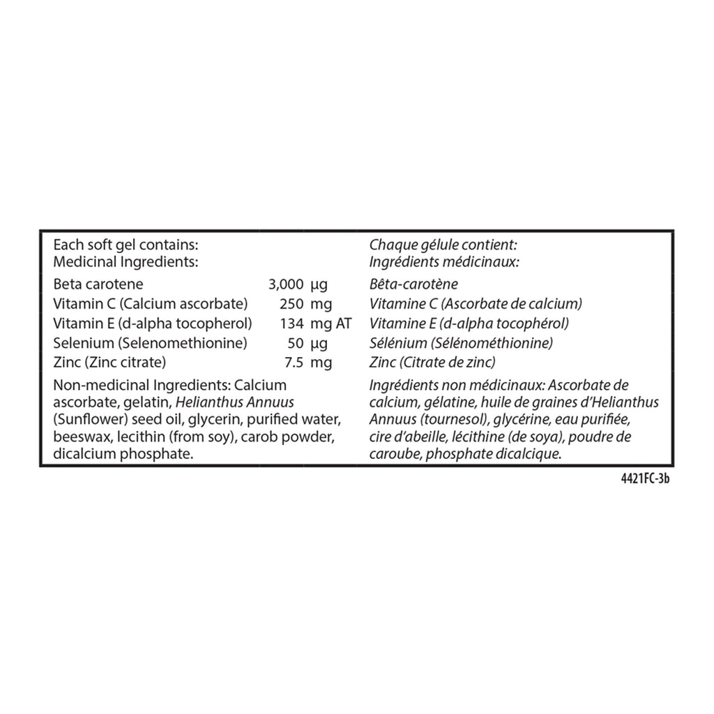 Carlson - ACES + Zn, Vitamins A, C, E + Selenium & Zinc, Multivitamin with Zinc, Selenium Multivitamin, Antioxidant