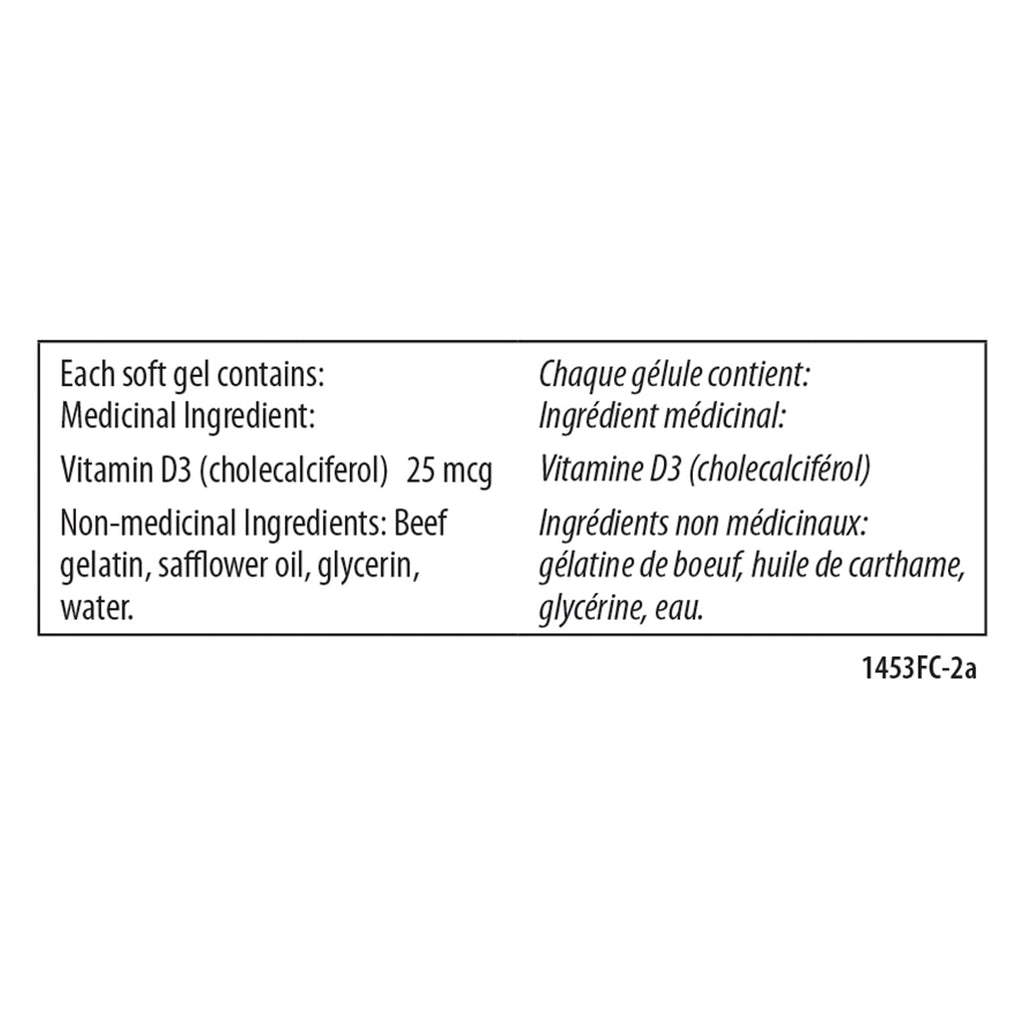 Carlson Vitamin D3 IU