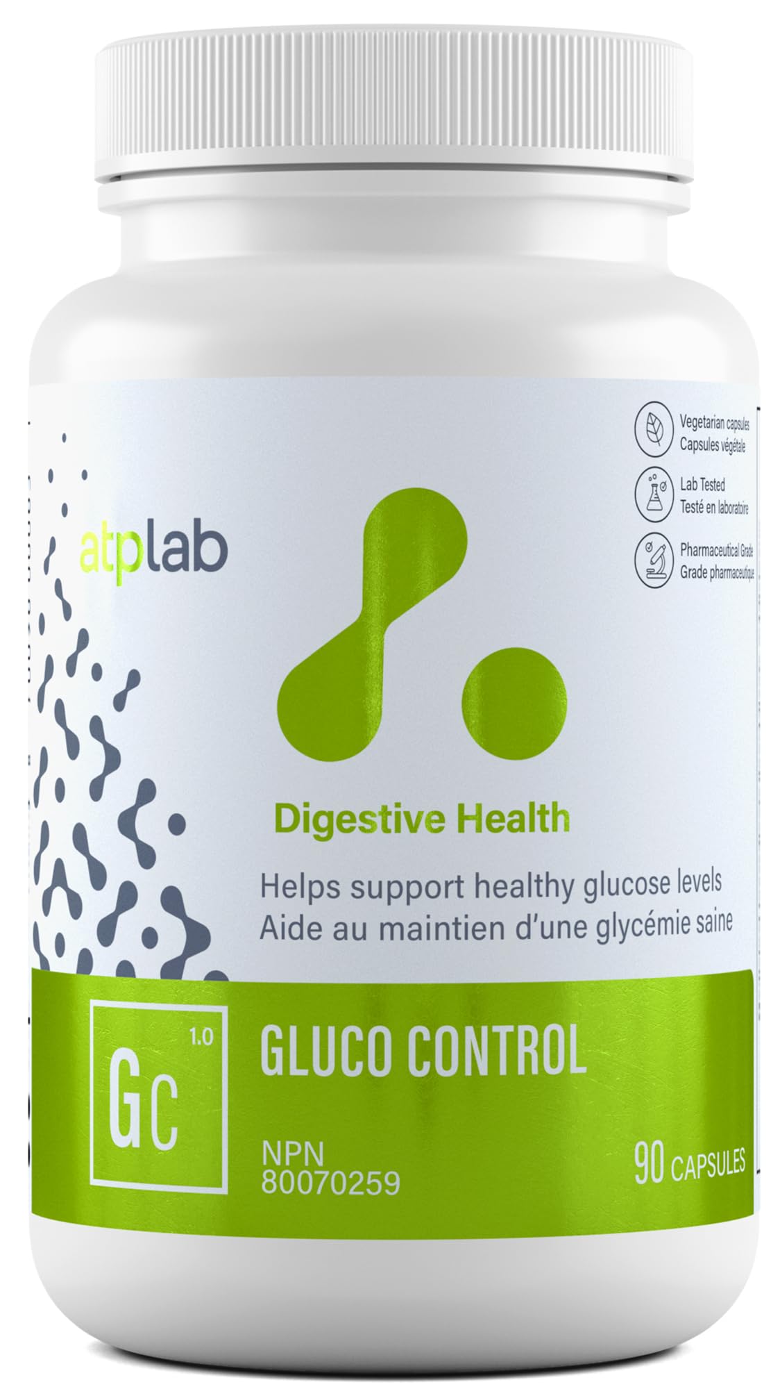 atplab Gluco Control Berberine, Healthy Glucose Levels, 90 Capsules