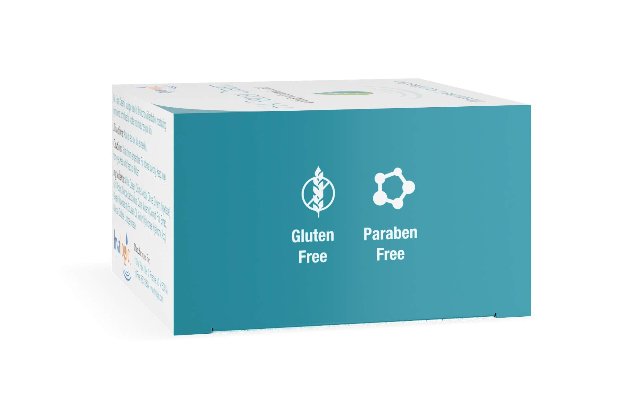 Hyalogic - Crème Faciale Episilk Elite à l'Acide Hyaluronique Pur 56 g - Formule Apaisante, Nourrissante et Hydratante pour la Peau - Sans Gluten, Parabènes, Cruauté Animale et Parfum