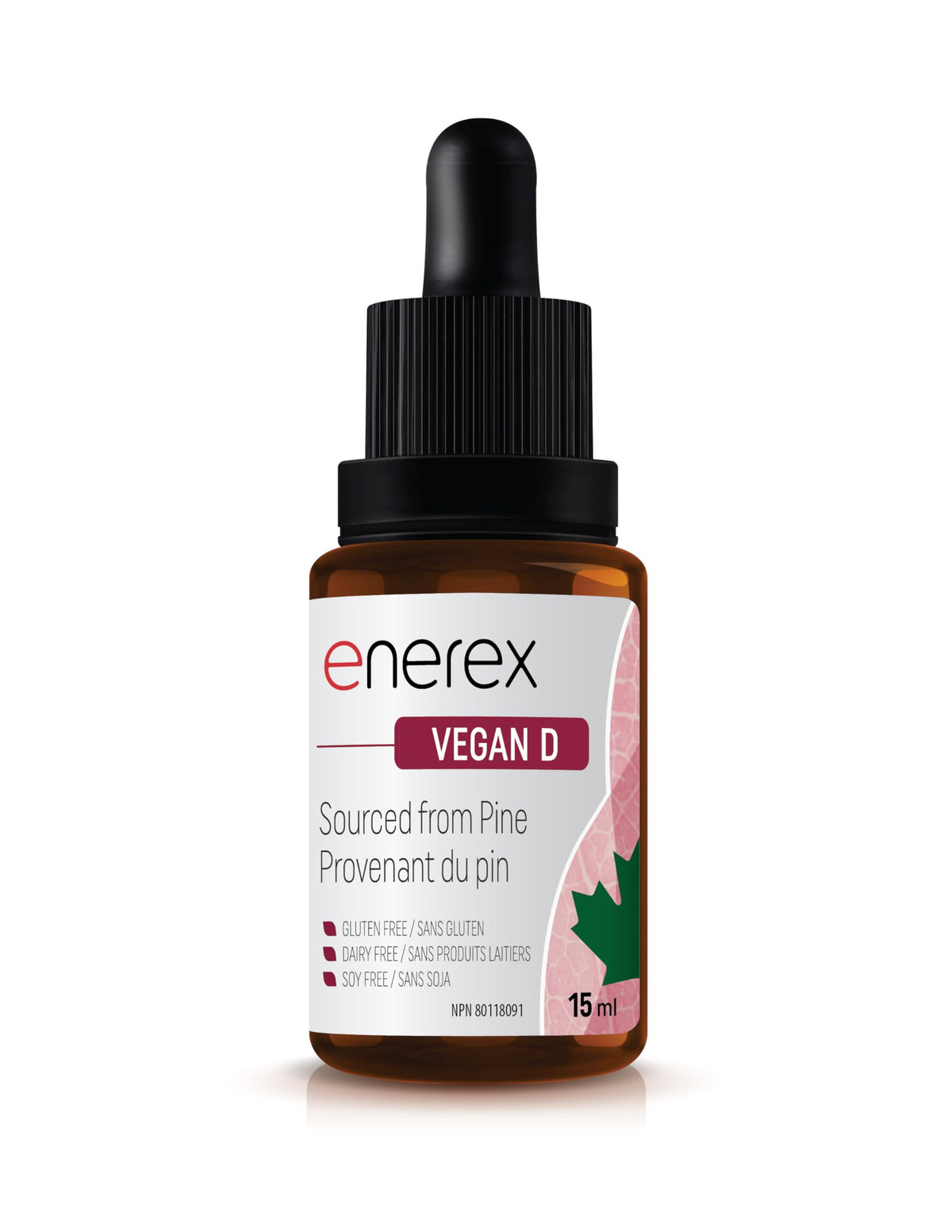 Enerex Vegan D3 2,500 IU – Plant-Based Vitamin D3 for Bone, Muscle, Immune, and “Sunshine Vitamin” Support