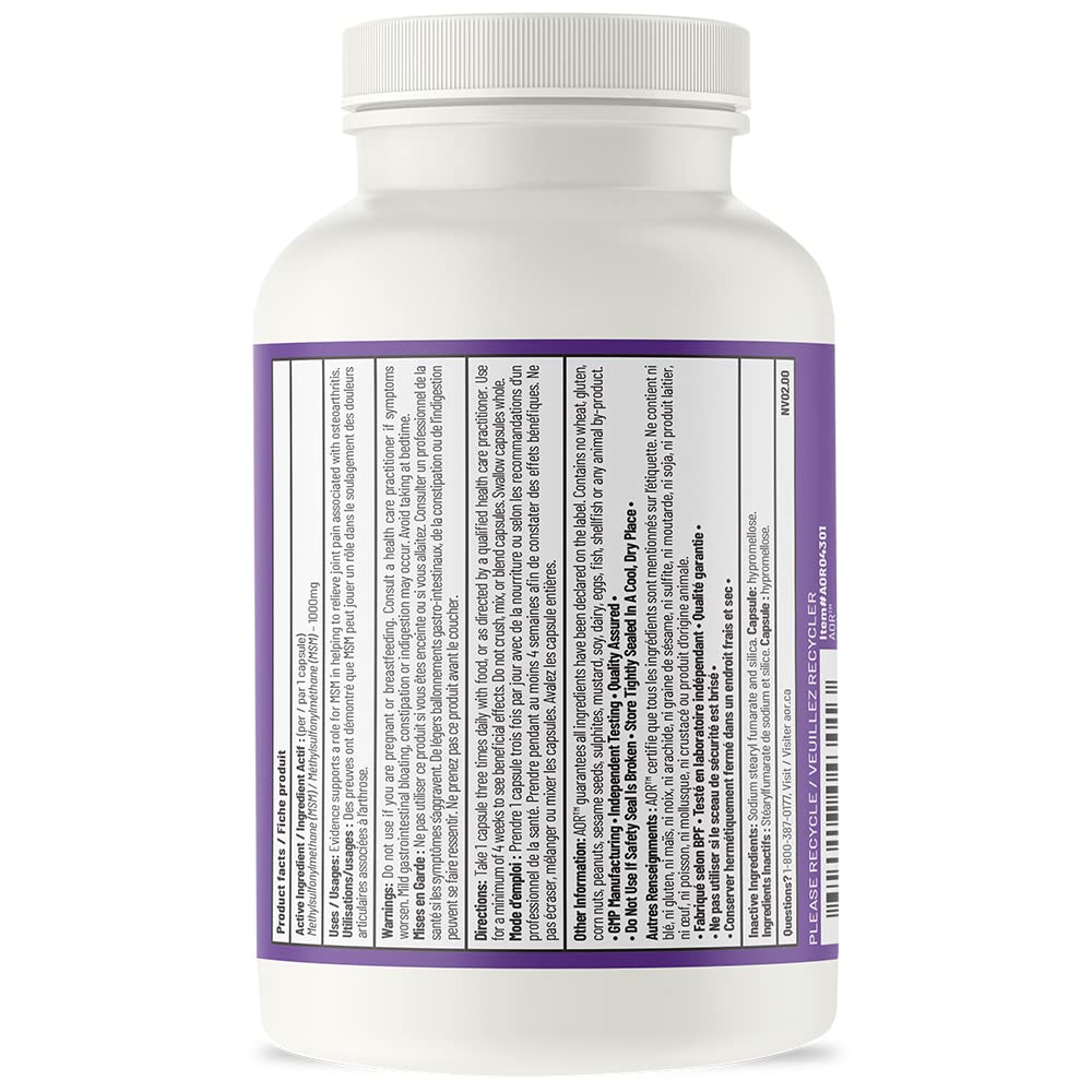 AOR - MSM 1000mg