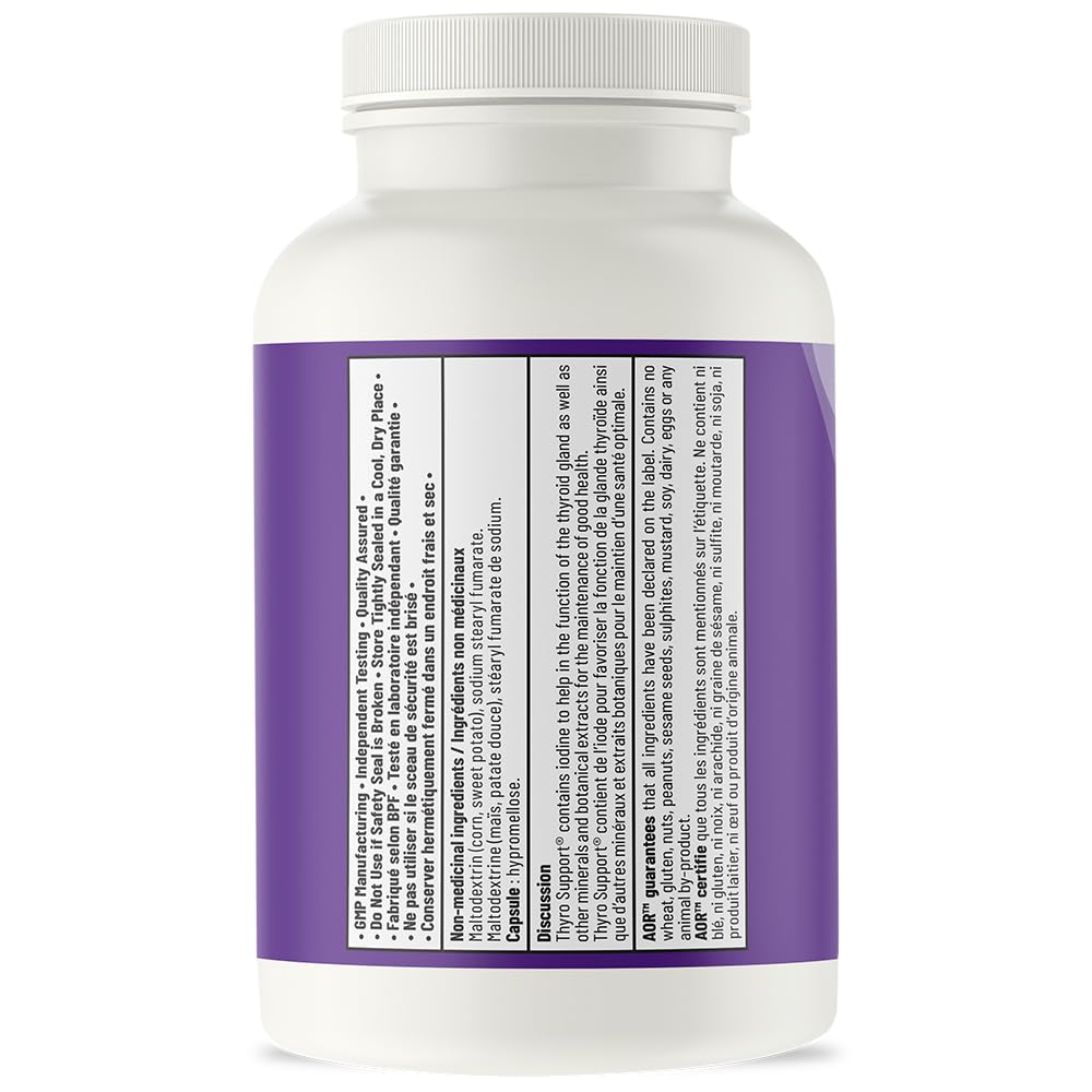 AOR - Thyro Support - 90 gélules - Soutien de la fonction thyroïdienne