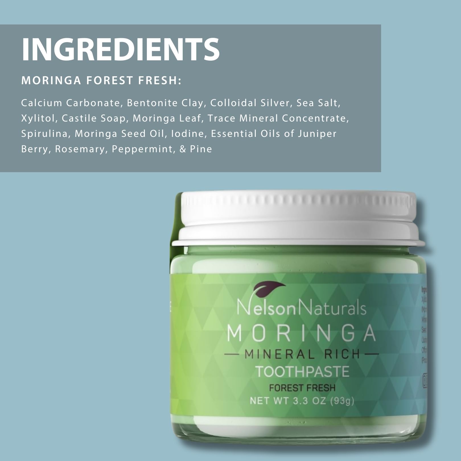 Dentifrice Nelson Naturals