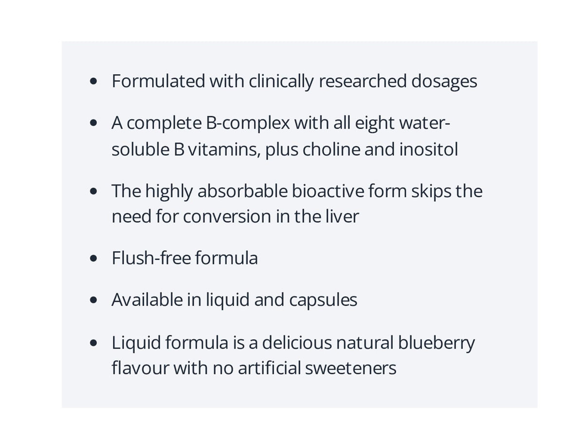 CanPrev BioActive B Complex Liquid, Blueberry, B12, 500 ml, 33 Servings