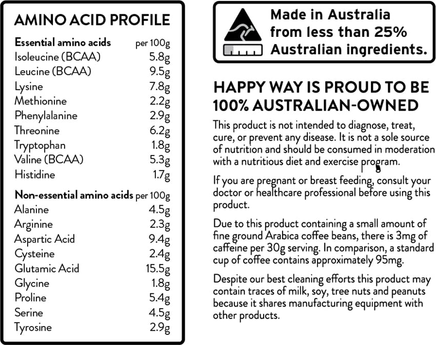 Happy Way Whey Protein Powder