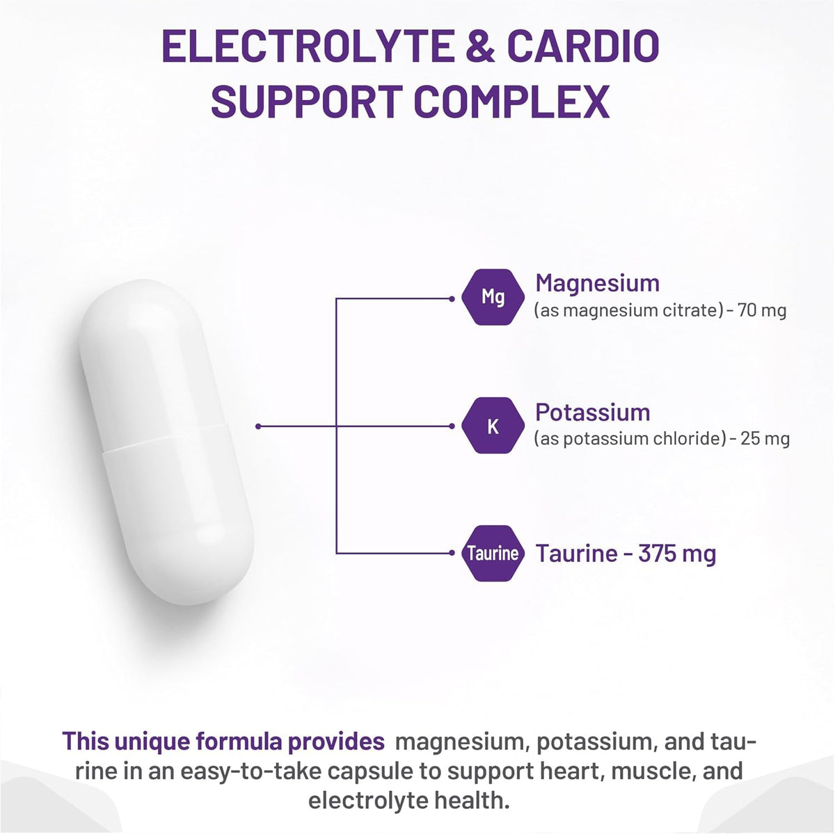 AOR Mag-K-Taurine Magnesium Citrate Capsules, Third Party Tested, 180 Caps