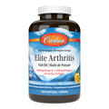 Carlson - Elite Arthritis | 3,200 mg Omega-3s with EPA & DHA | Supports Joint Health & Mobility | Lemon-Flavored Fish Oil | Wild-Caught | 120 Softgels