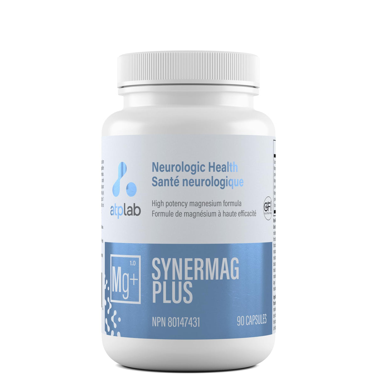 atplab Synermag Plus Magnesium Bisglycinate Malate Taurate, 90 Capsules
