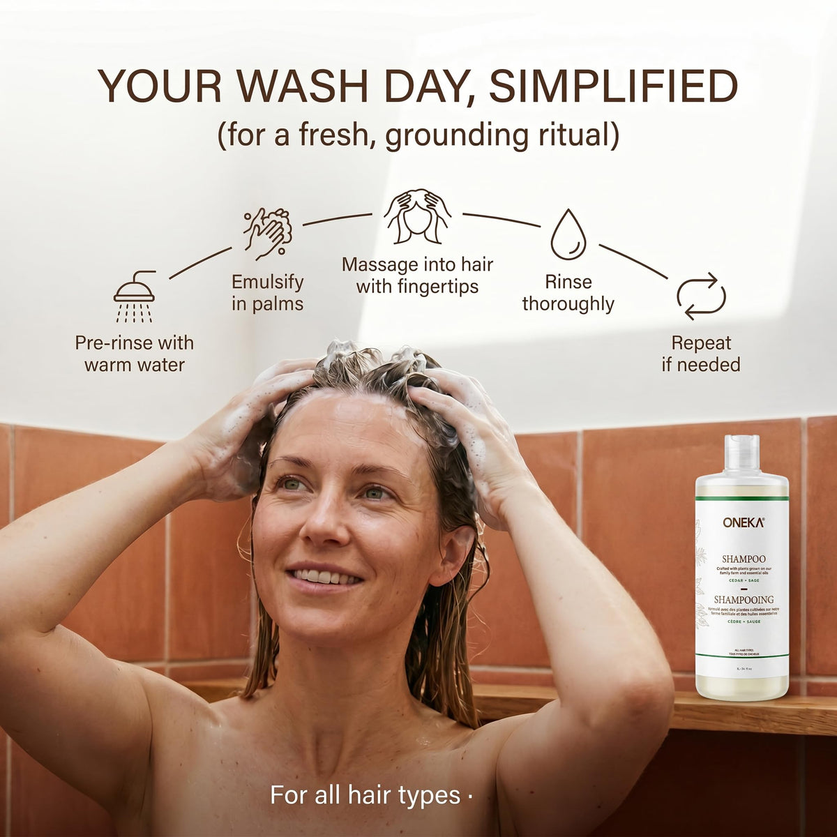 ONEKA Shampoo, 500 ML
