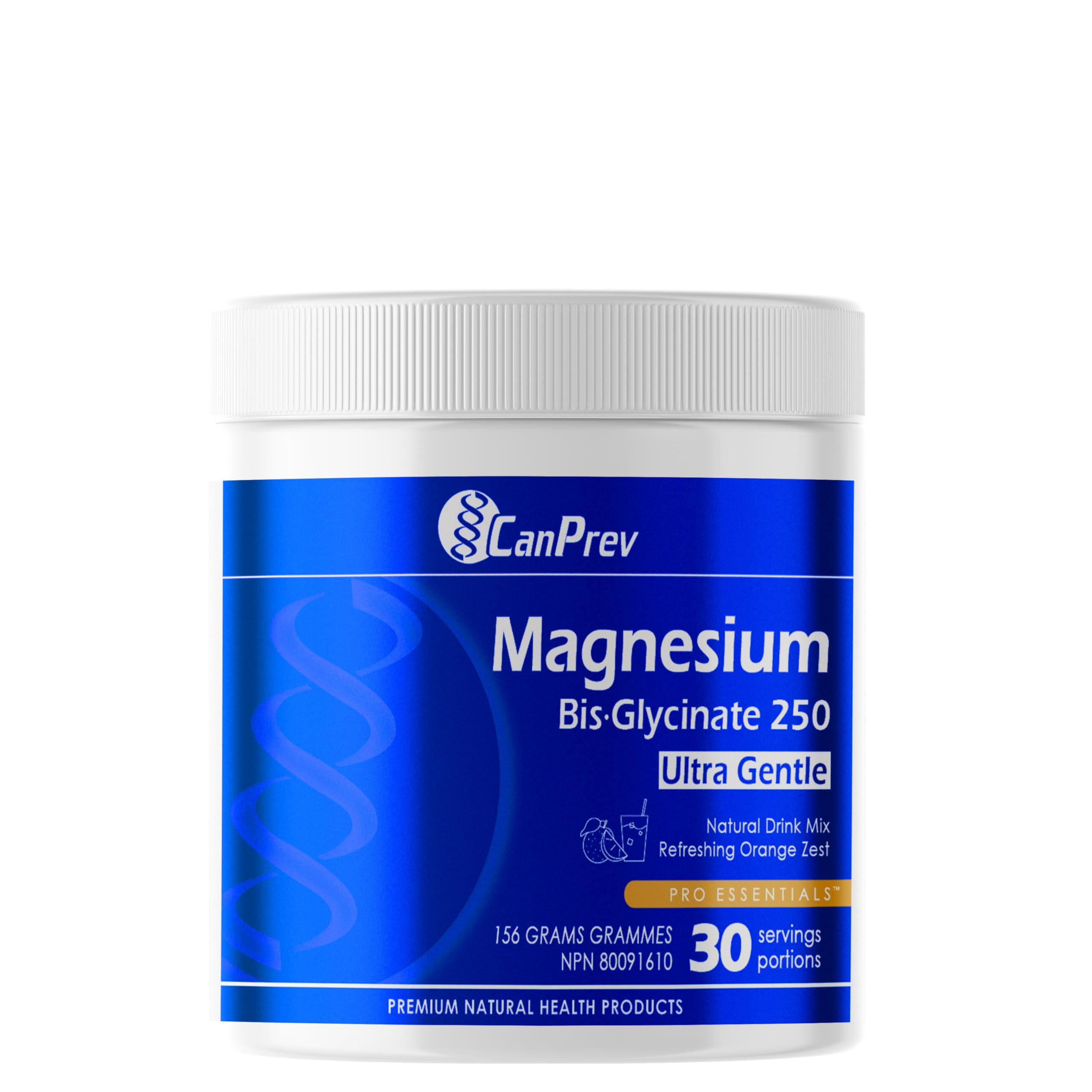 CanPrev - Magnésium Bisglycinate en poudre - Favorise la relaxation et le métabolisme énergétique