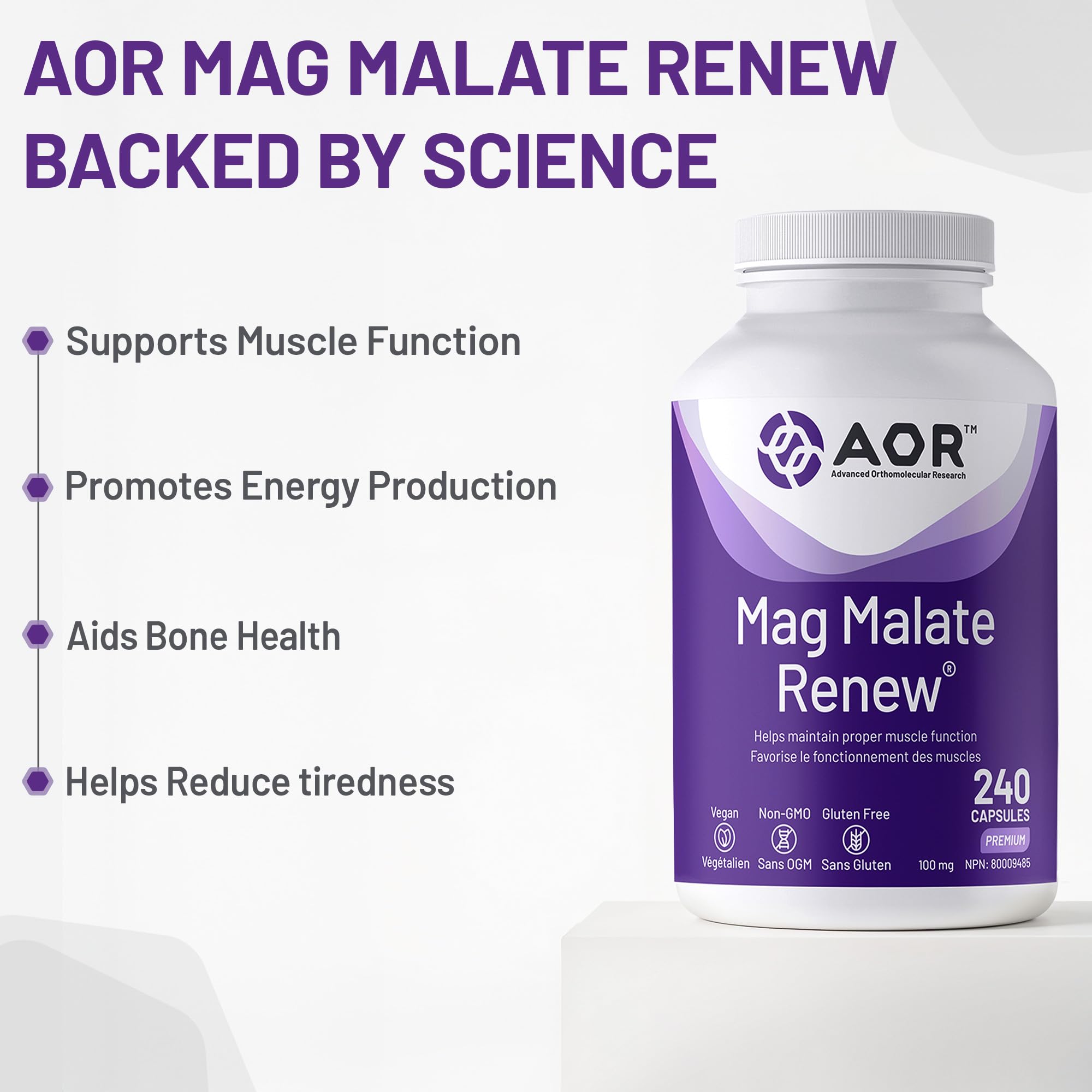 Mag Malate Renew 120 gélules