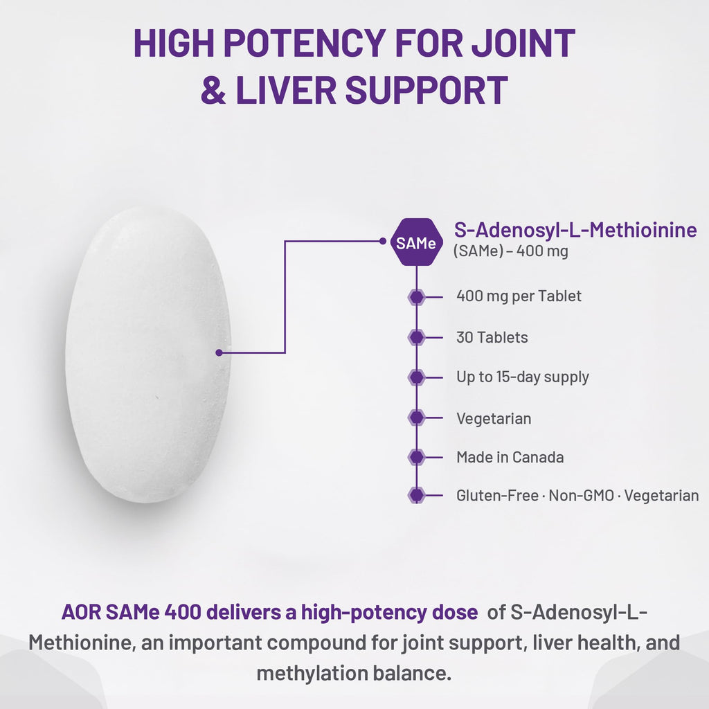 AOR - SAMe 400-60 Tablets