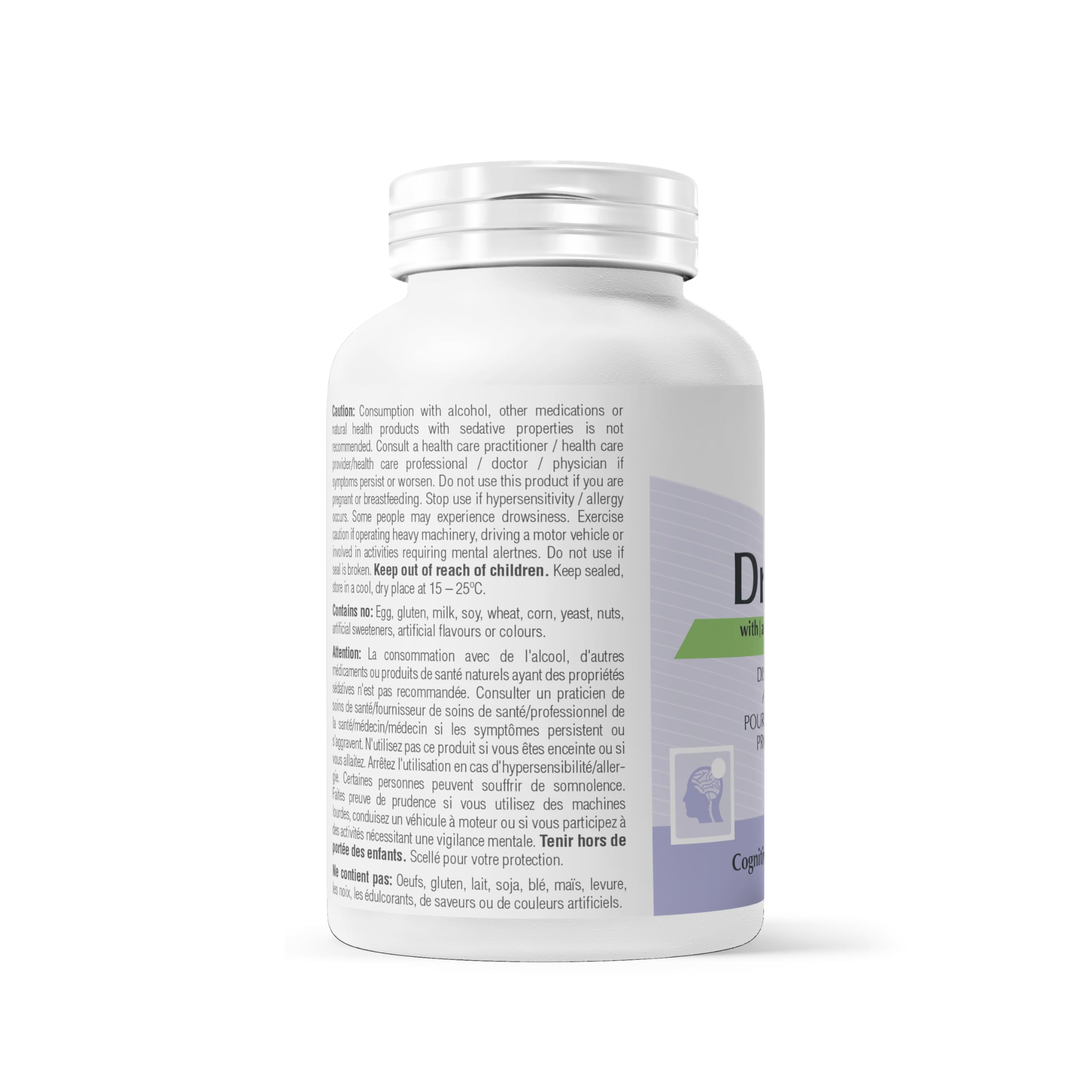 Dream-On™ - Melatonin Free Natural Sleep Aid by Provita | Ashwagandha, California Poppy, Passionflower & L-Theanine | Support A Healthy Sleep Cycle | Non-Habit Forming Sleep Supplement | 60 Capsules