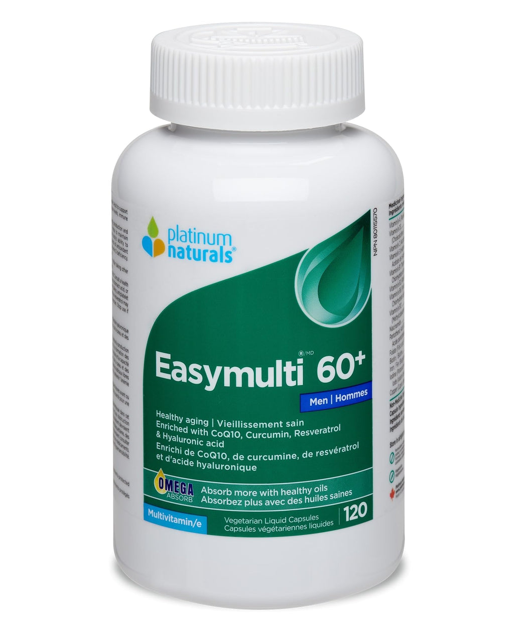 Platinum Naturals Easymulti 60+ for Men