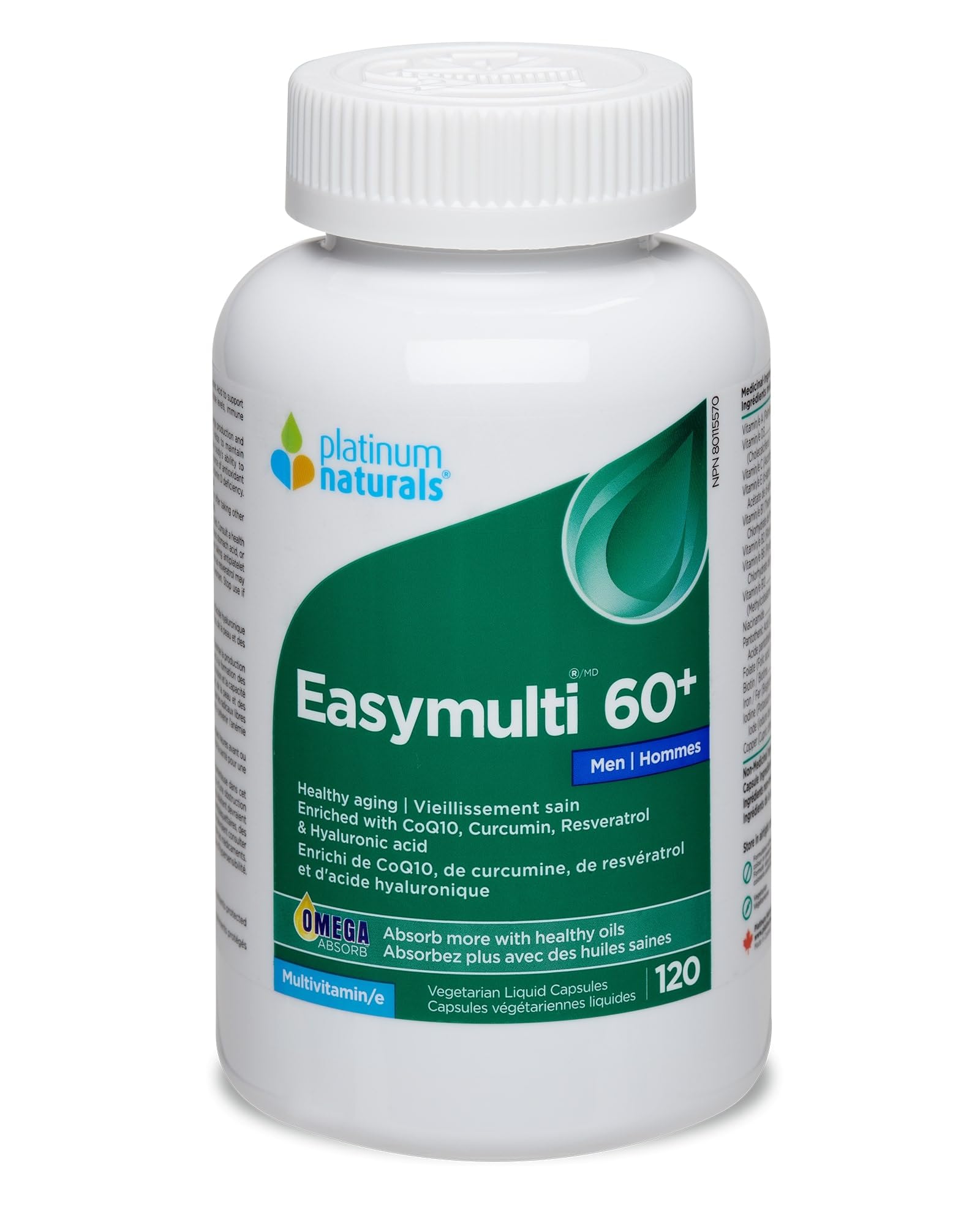 Platinum Naturals Easymulti 60+ for Men