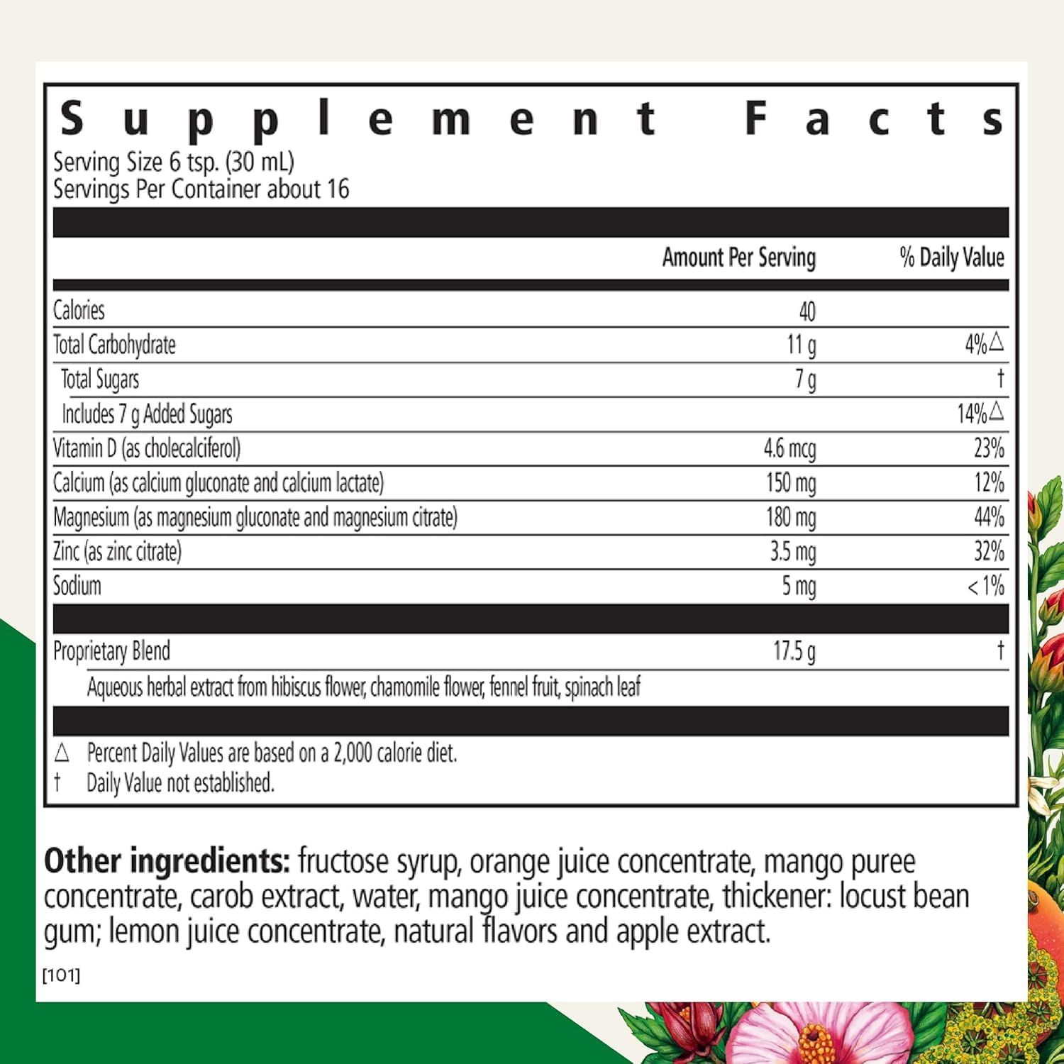 SALUS Calcium Magnésium avec zinc et Vitamine D 500 millilitres