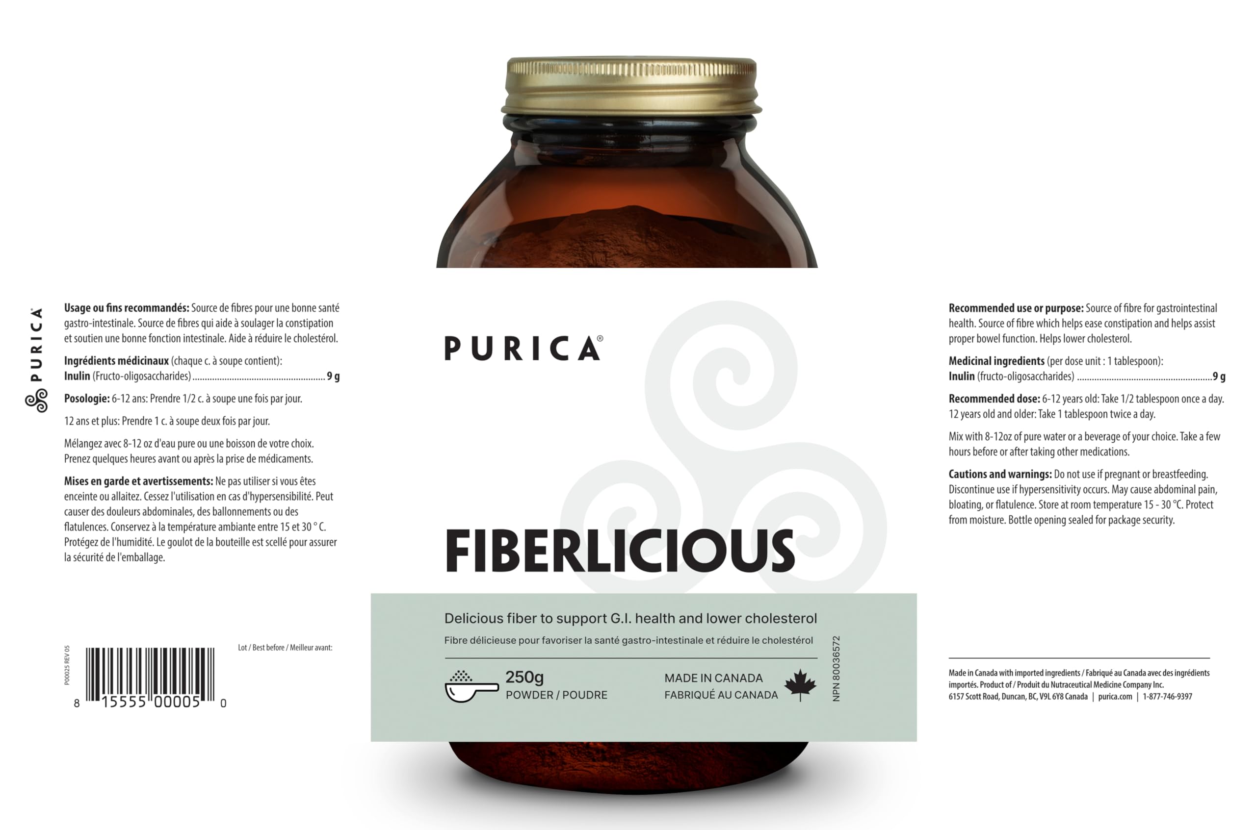 PURICA - Fiberlicious - Des fibres simplement délicieuses
