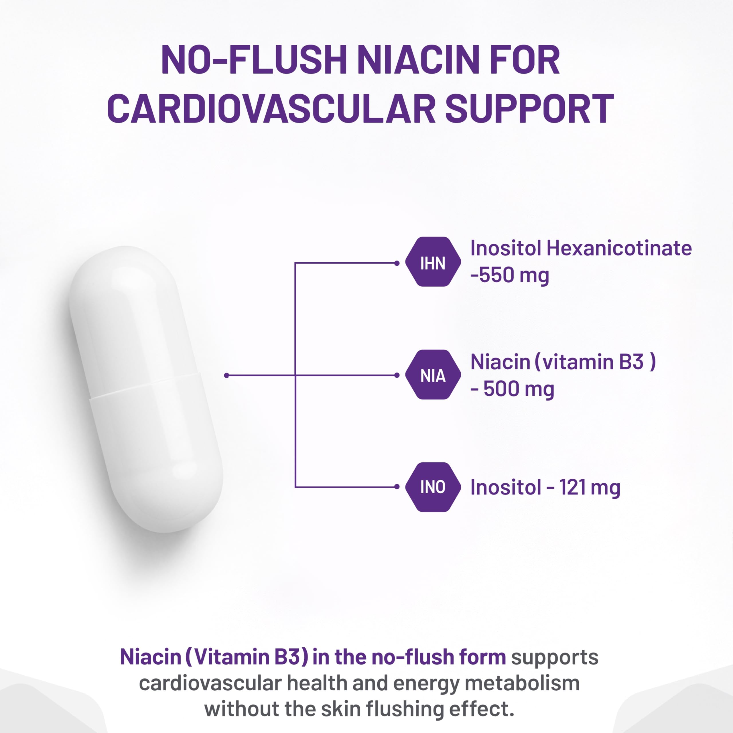 AOR - Niacine sans rougeur 550mg