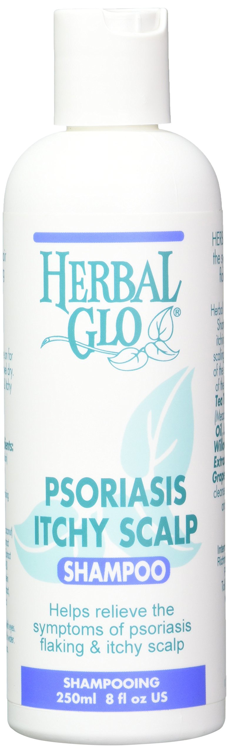 HERBAL GLO Psoriasis & Itchy Scalp Shampoo, 0.02 Pound
