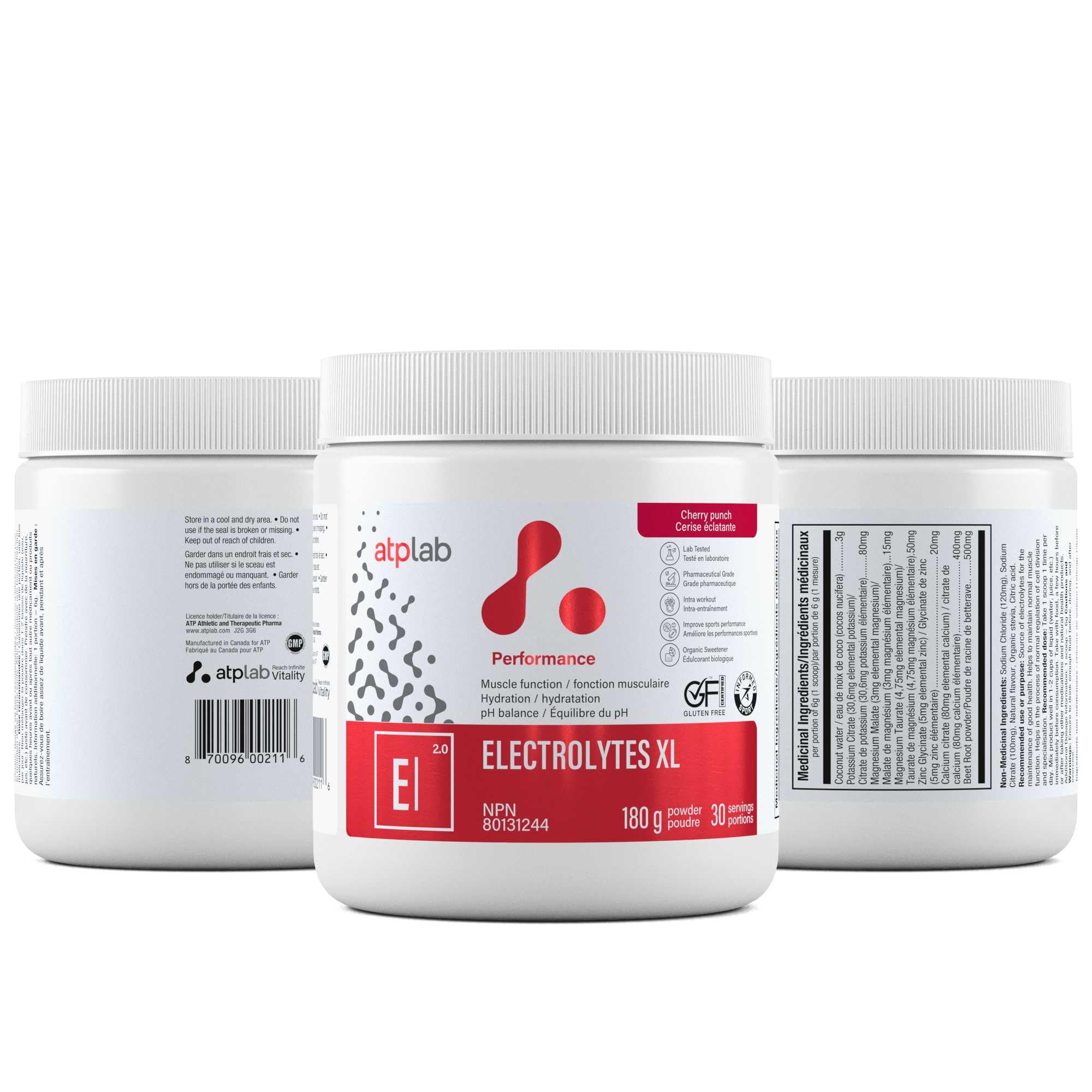 ATP LAB - Électrolytes XL - 180g