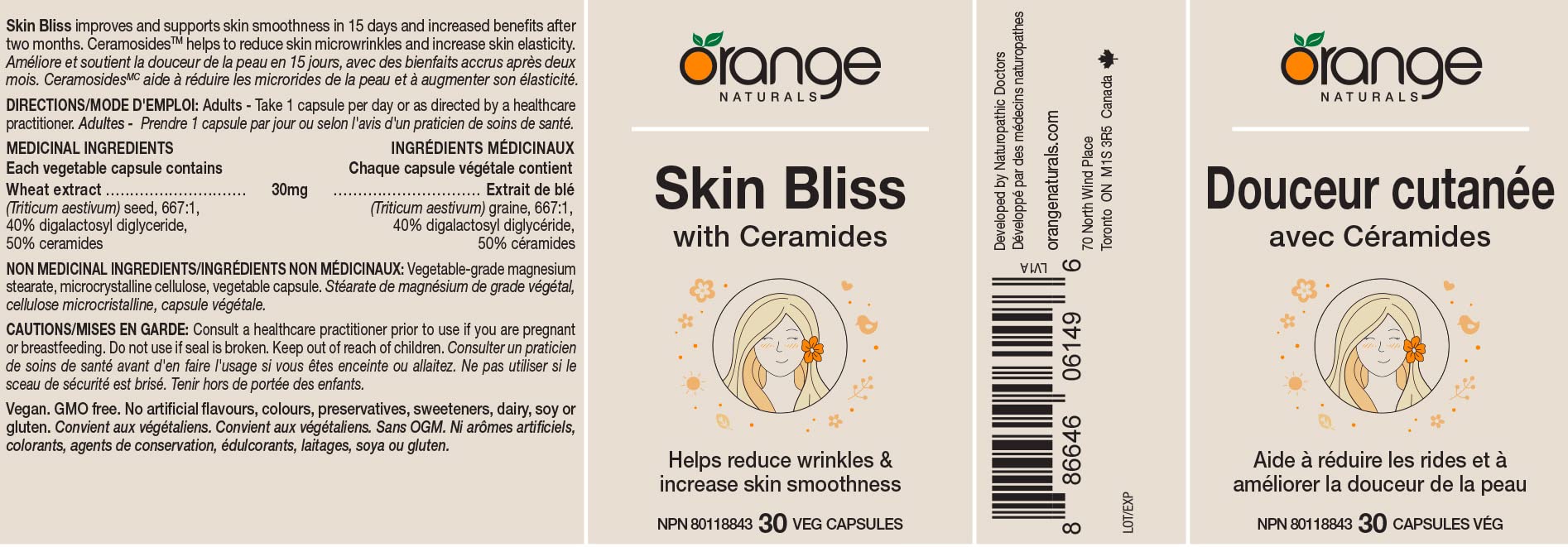 Orange Naturals - Cheveux magnifiques aux céramides