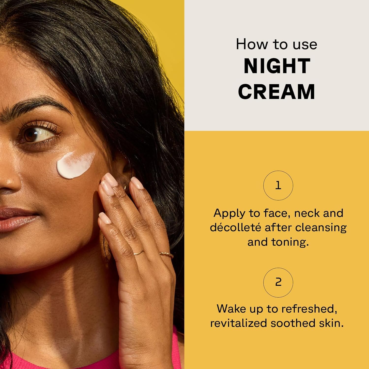 Acure Radically Rejuvenating Whipped Night Cream - Anti Aging Peptide Night Face Cream for Women & Men, Hydrating & Renewing Moisturizer for Fine Lines and Dark Spots with Vitamin C, 50ml