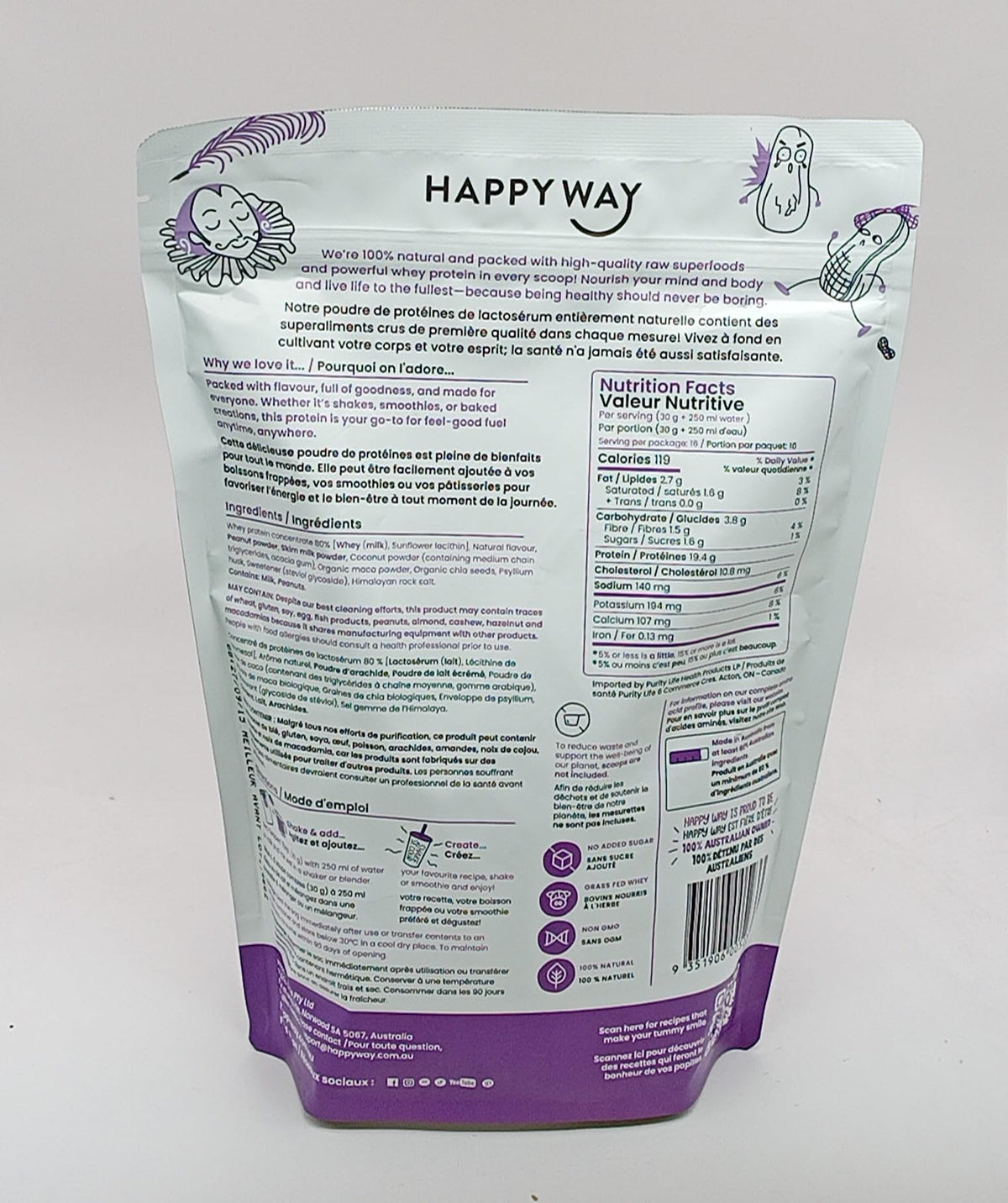 Happy Way Whey Protein Powder