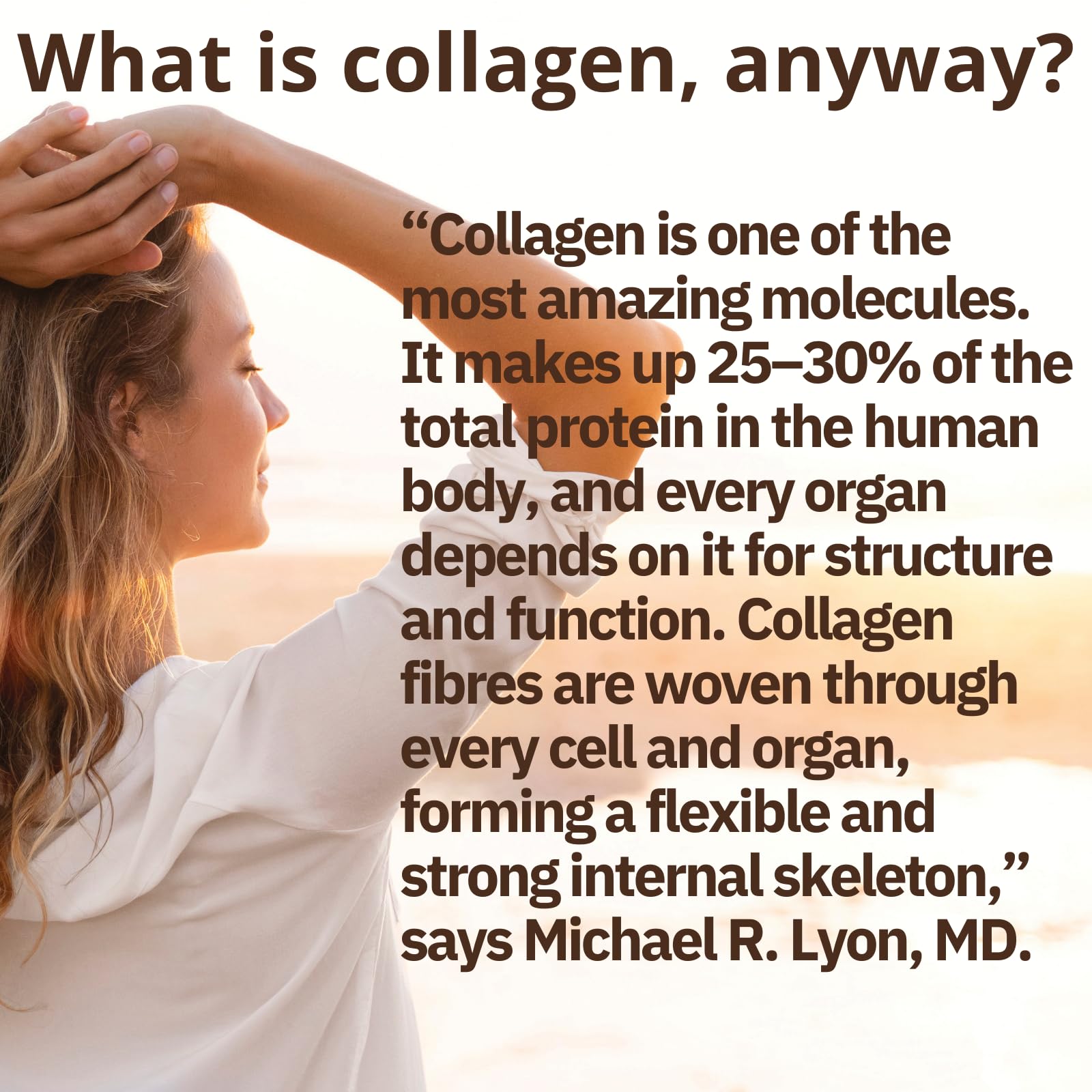 Natural Factors - Total Body Collagen Bioactive Peptides Pomegranate Flavour, 500g Powder - Complete Amino Acid Supplement - Hyaluronic Acid, Glutamine & Biotin - Hydrated Skin, Muscle & Joint Recovery, Reduces Wrinkles & Fine Lines