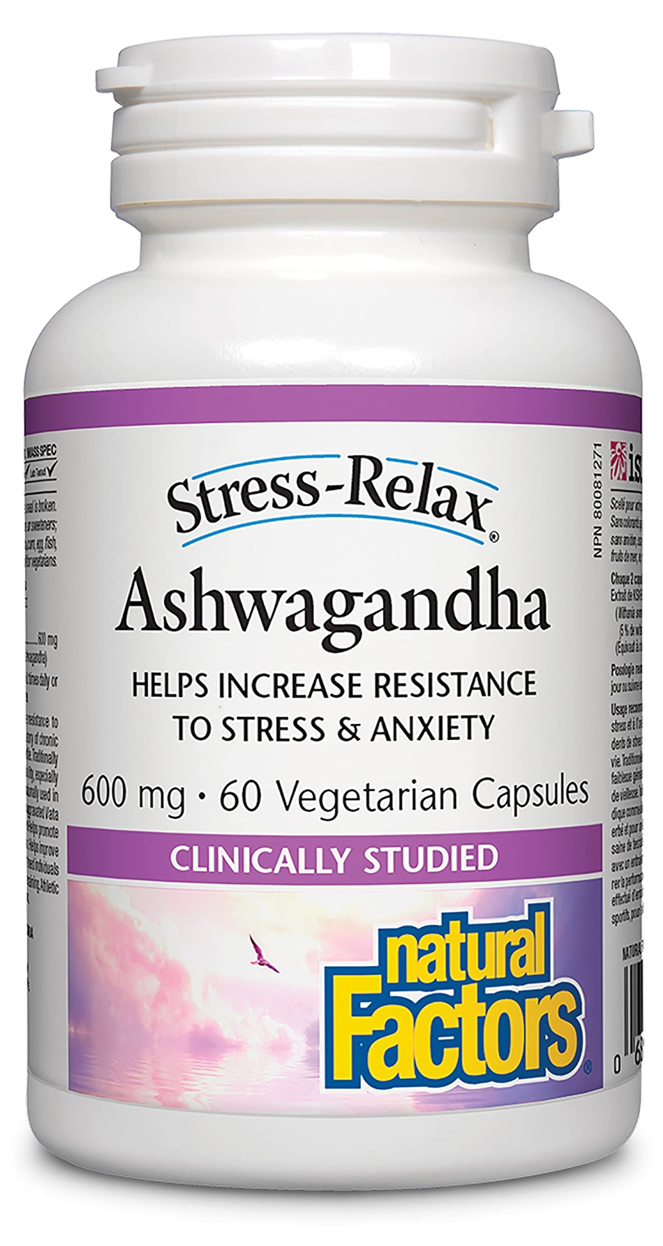 Natural Factors - Stress-Relax Ashwagandha 600 mg