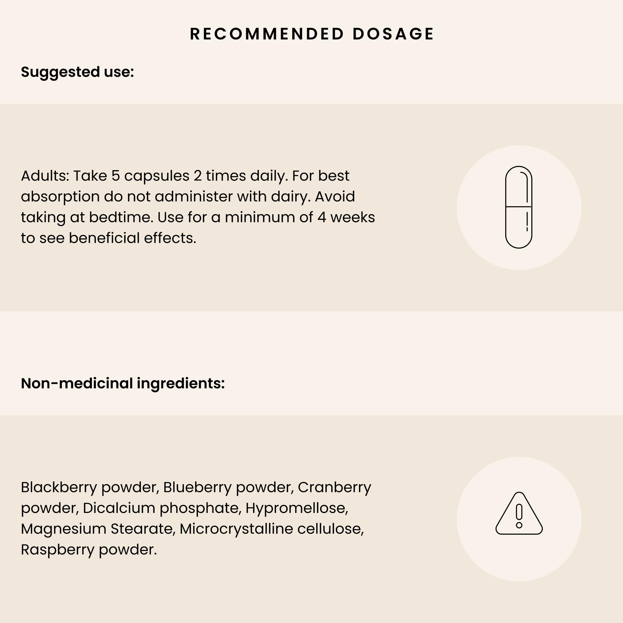 PURICA - Capsules de récupération pour la santé et le soulagement de la douleur - 180 capsules