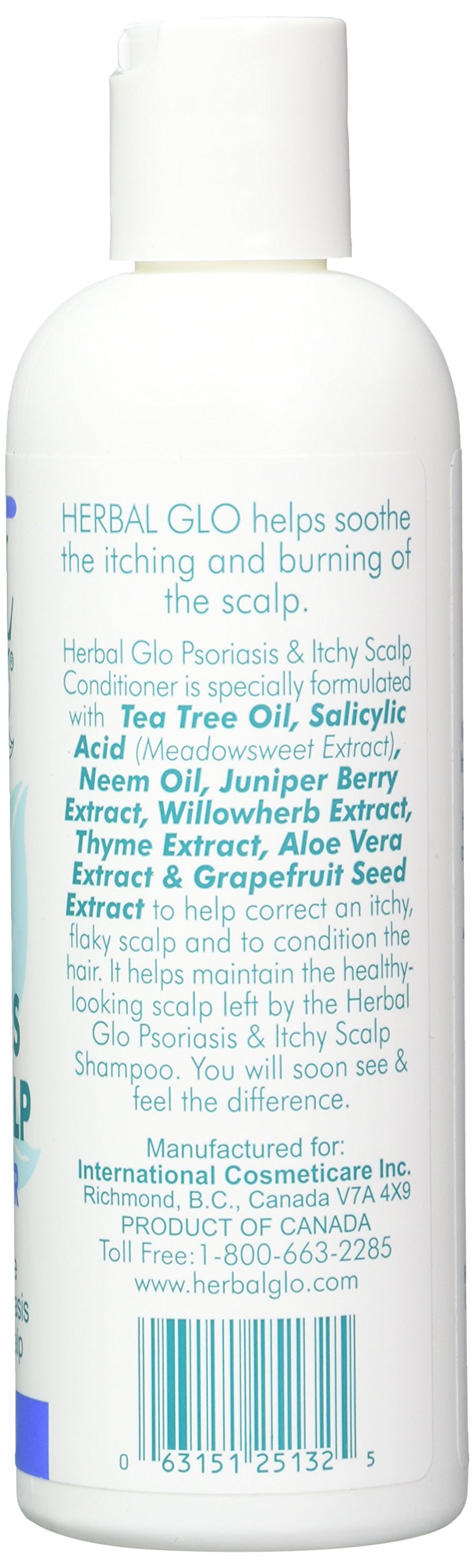 HERBAL GLO Psoriasis & Itchy Scalp Conditioner 250 ml, 0.02 Pound